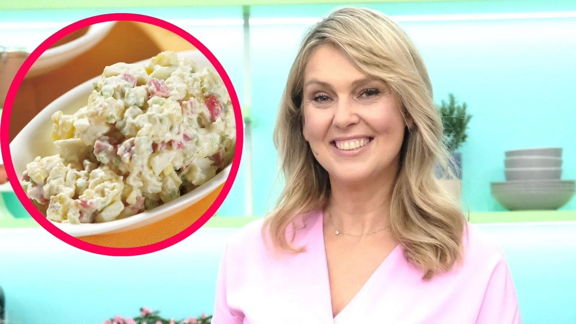 Ewa Wachowicz, sałatka jarzynowa