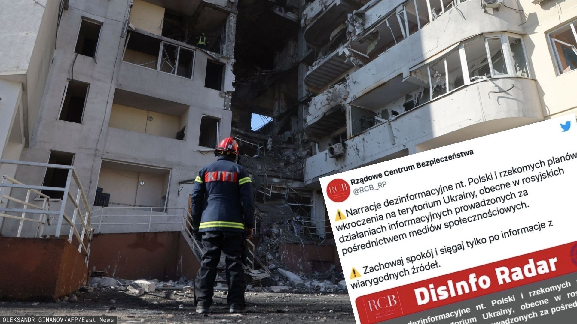 RCB ostrzega, rosyjska propaganda ponownie uderza w Polskę. Trzy nowe kłamstwa Kremla