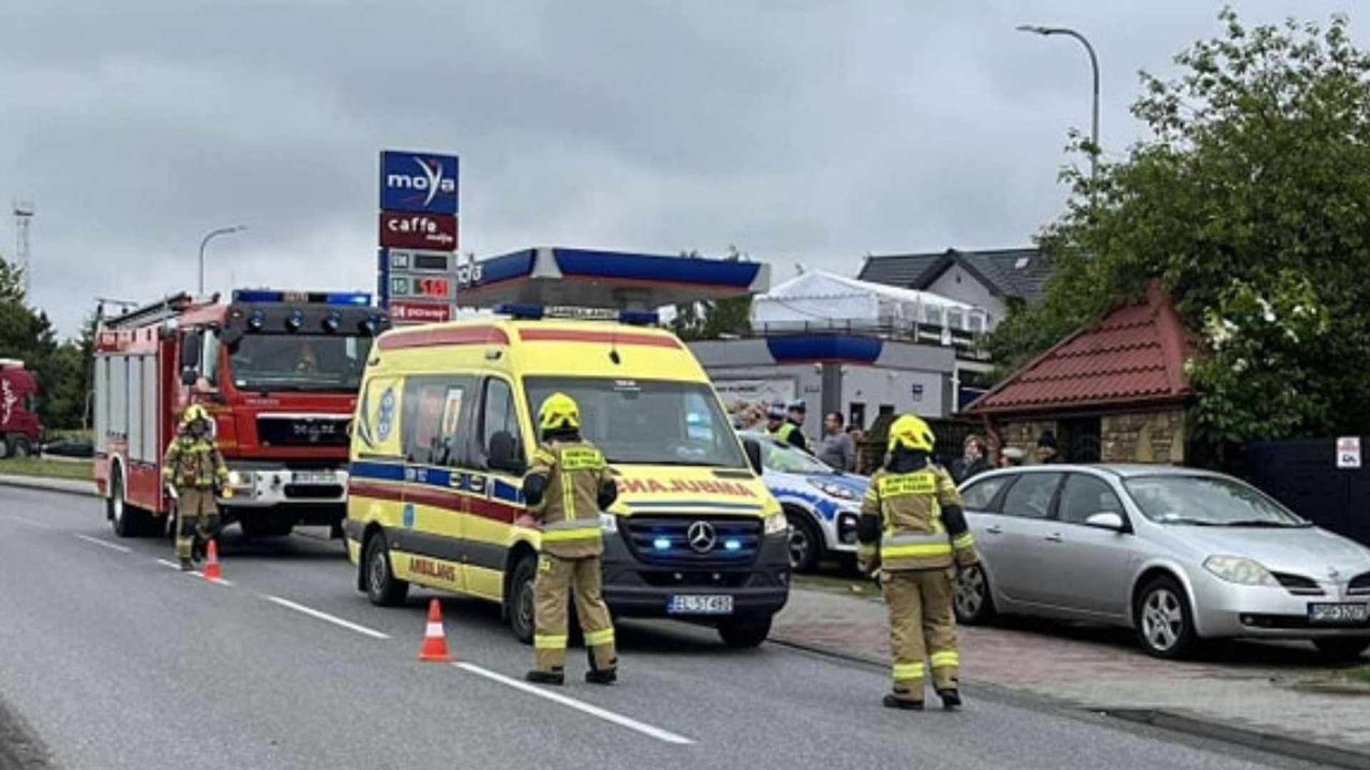 Ofiara wypadku zmarła