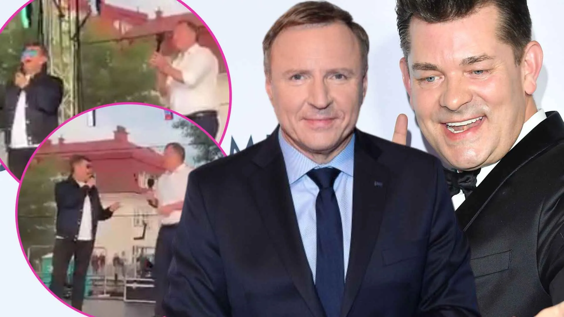 Zenek Martyniuk i Jacek Kurski