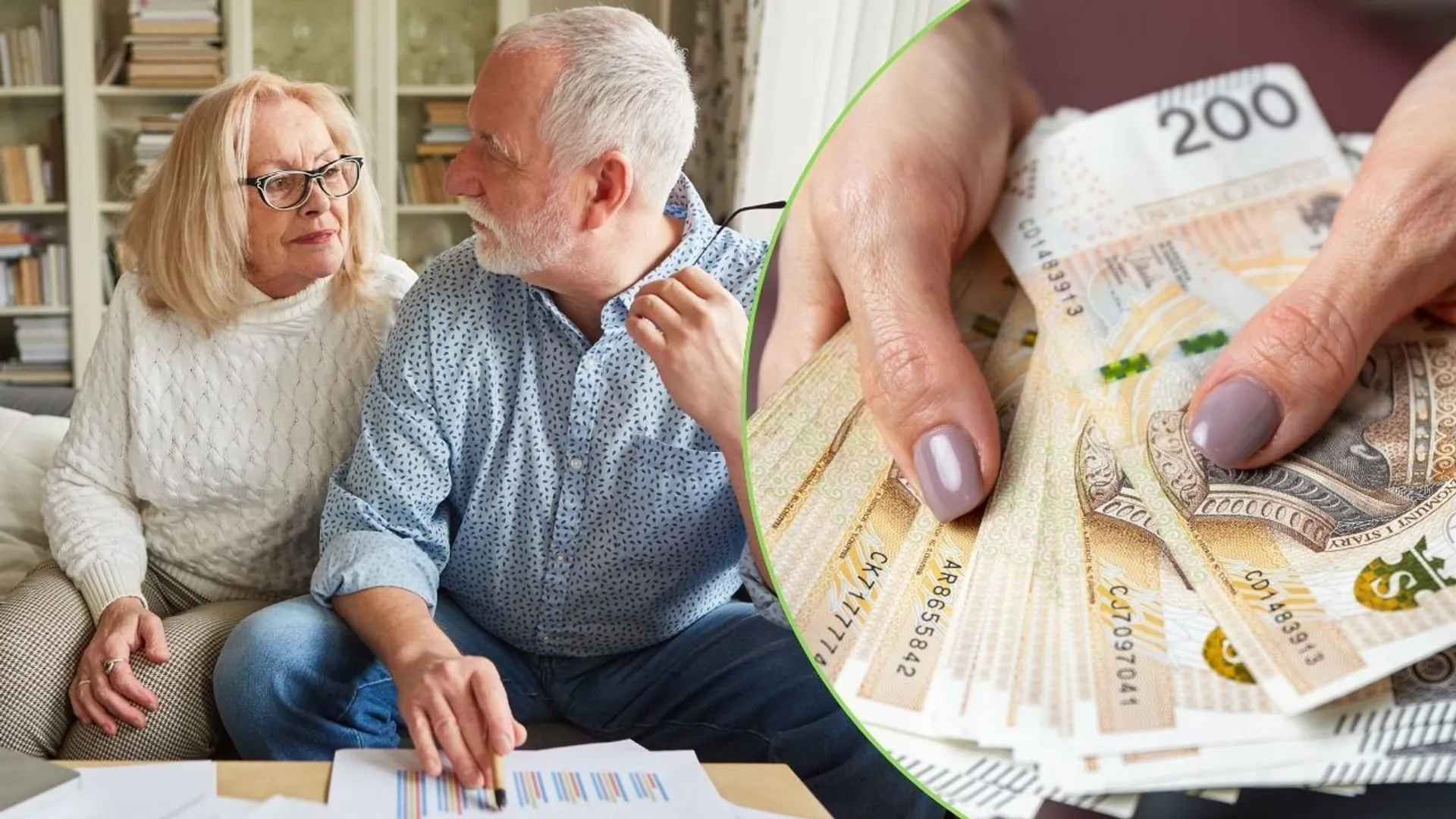 Seniorzy, pieniądze