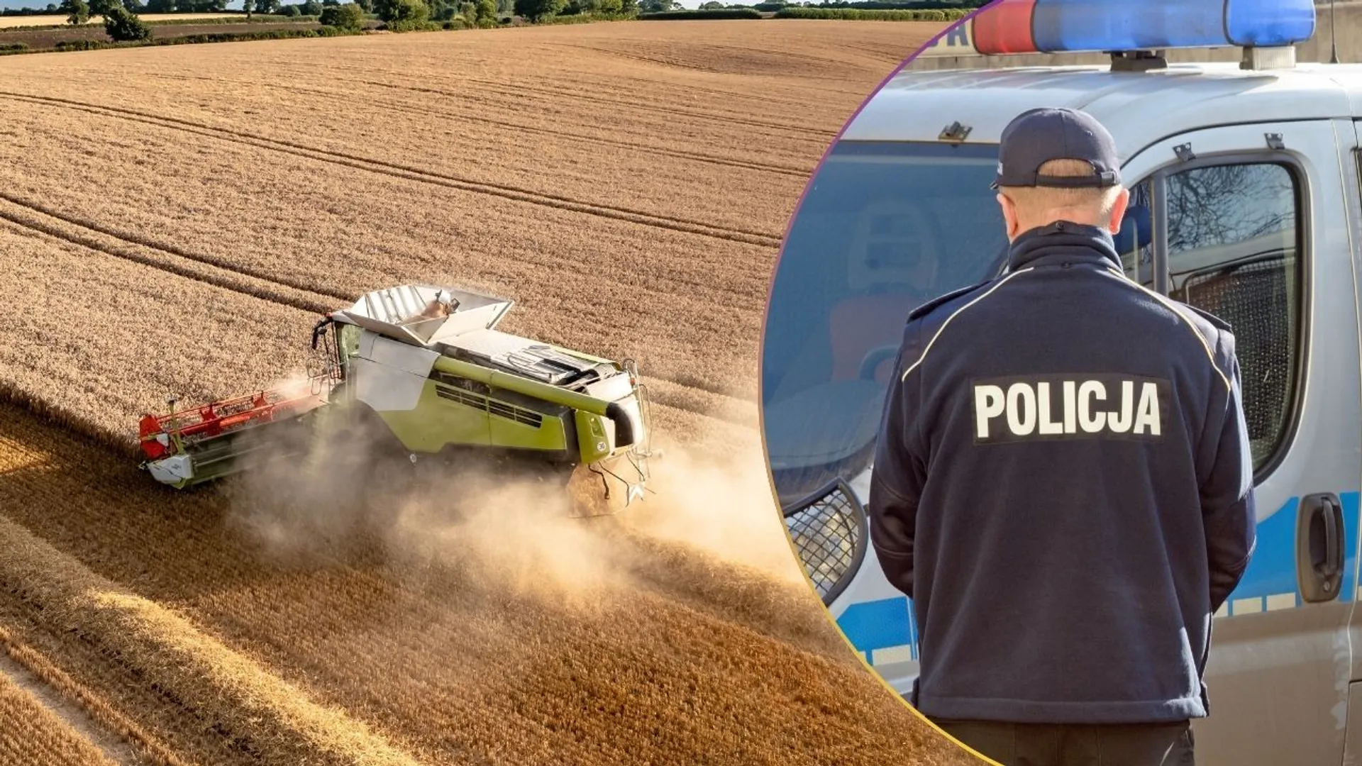 Kombajn, policja