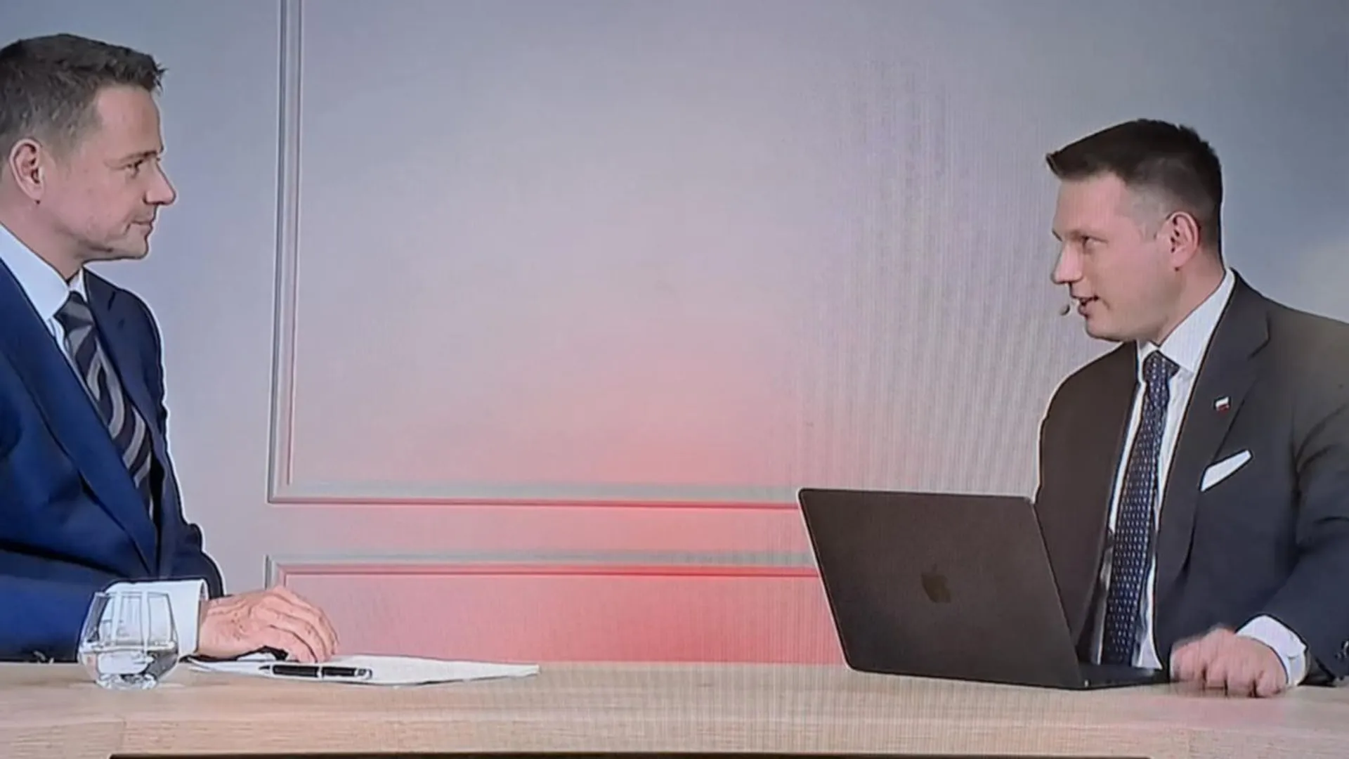 Rafał Trzaskowski u Mentzena