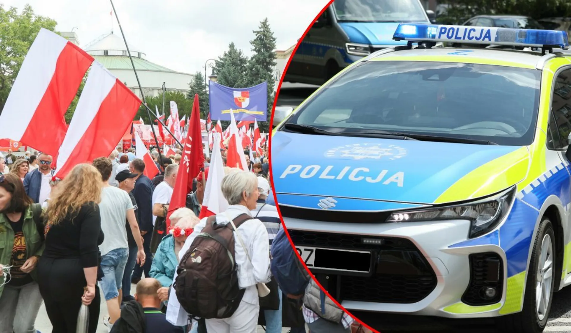 Dramatyczne sceny na zaprzysiężeniu Karola Nawrockiego