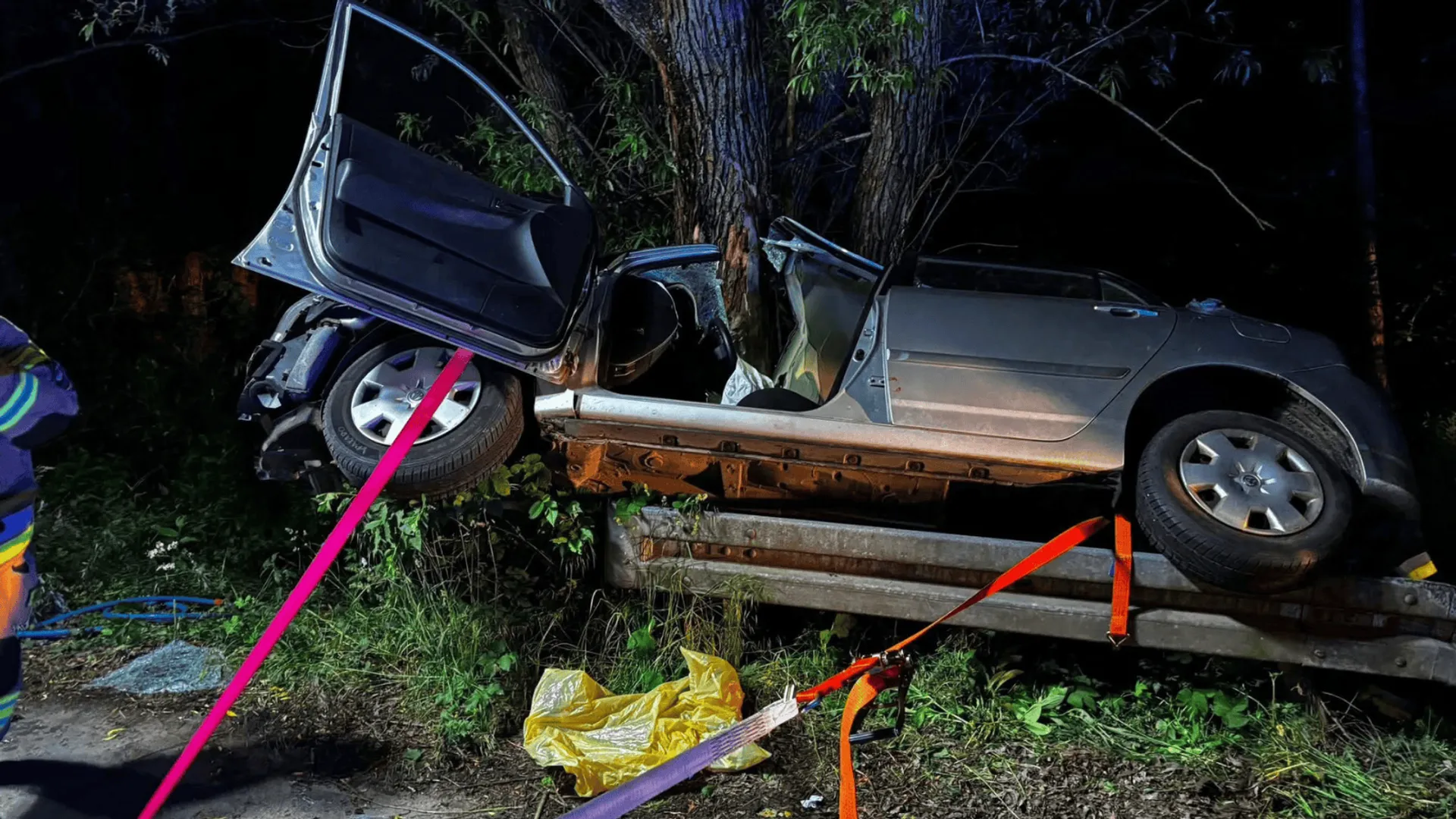 Wypadek, policja, tragedia, ranni