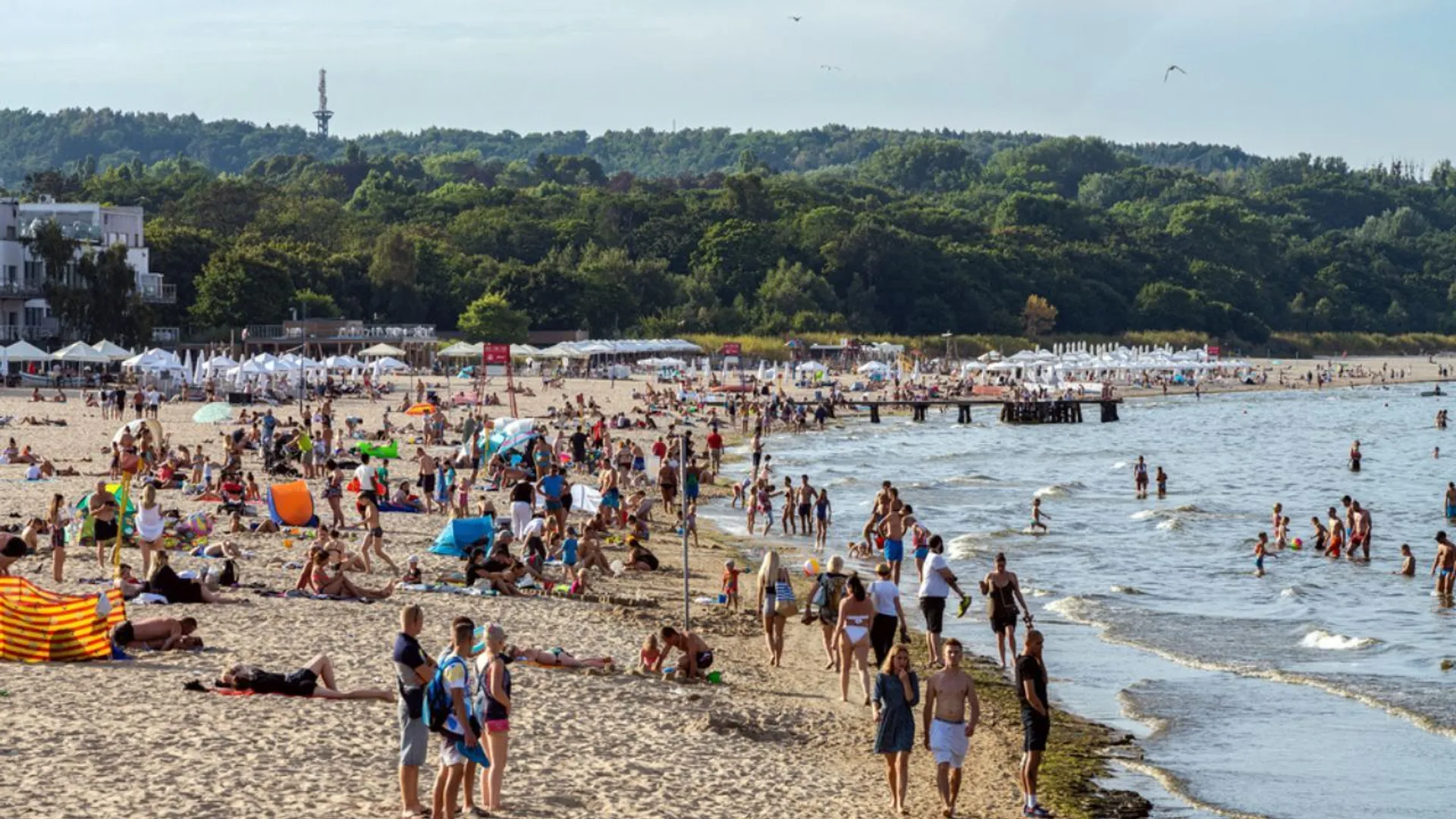 Plaża, Sopot