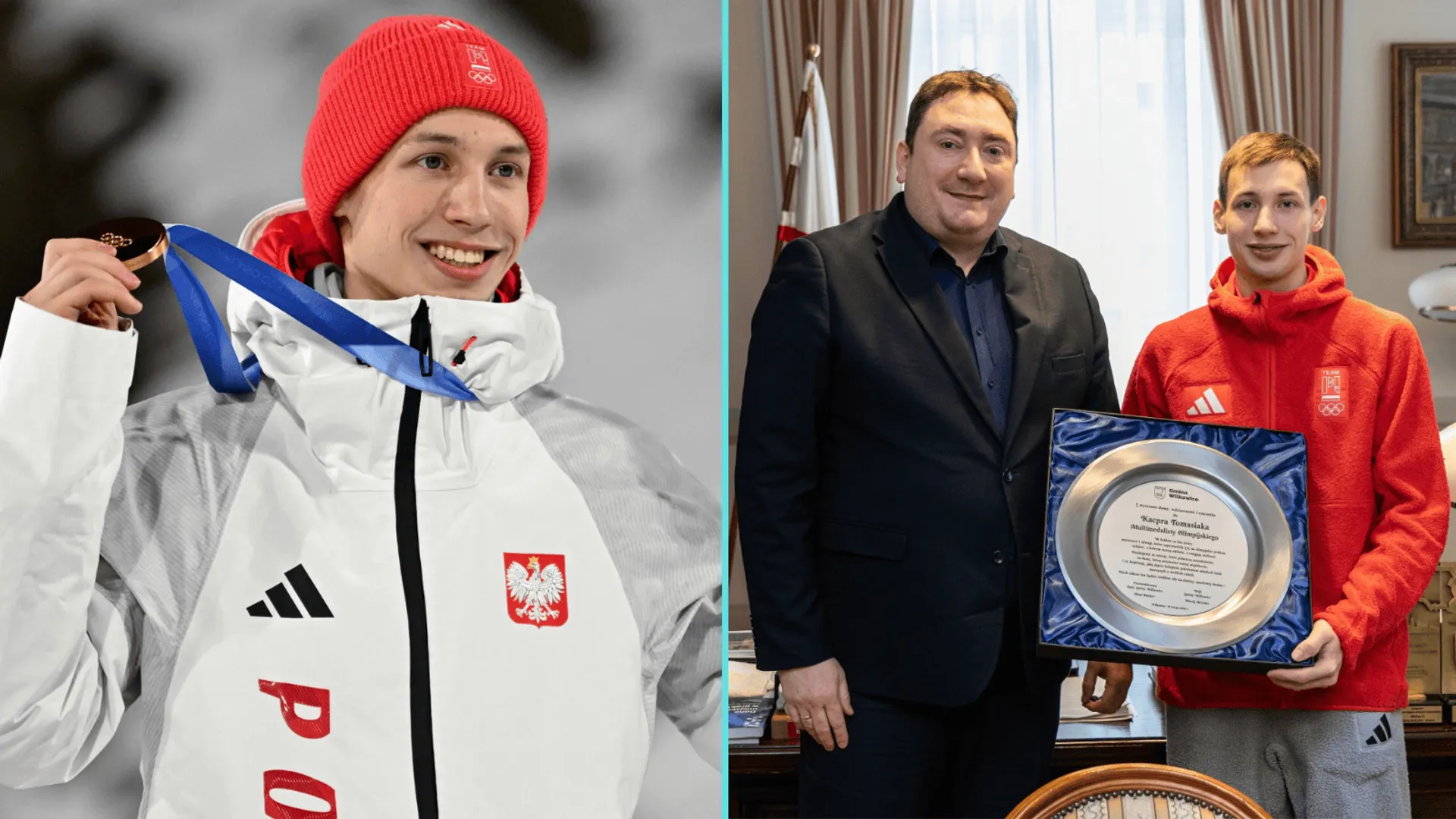 Deszcz nagród dla bohatera z Predazzo. Historyczny wyczyn 19-latka doceniony w kraju