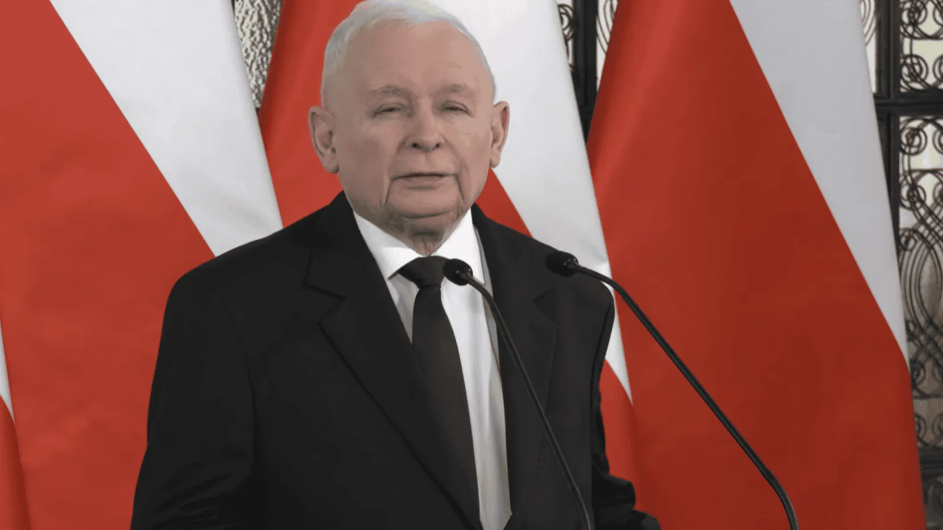 Fot. YouTube Sejm RP Konferencja prezesa PiS Jarosław Kaczyńskiego