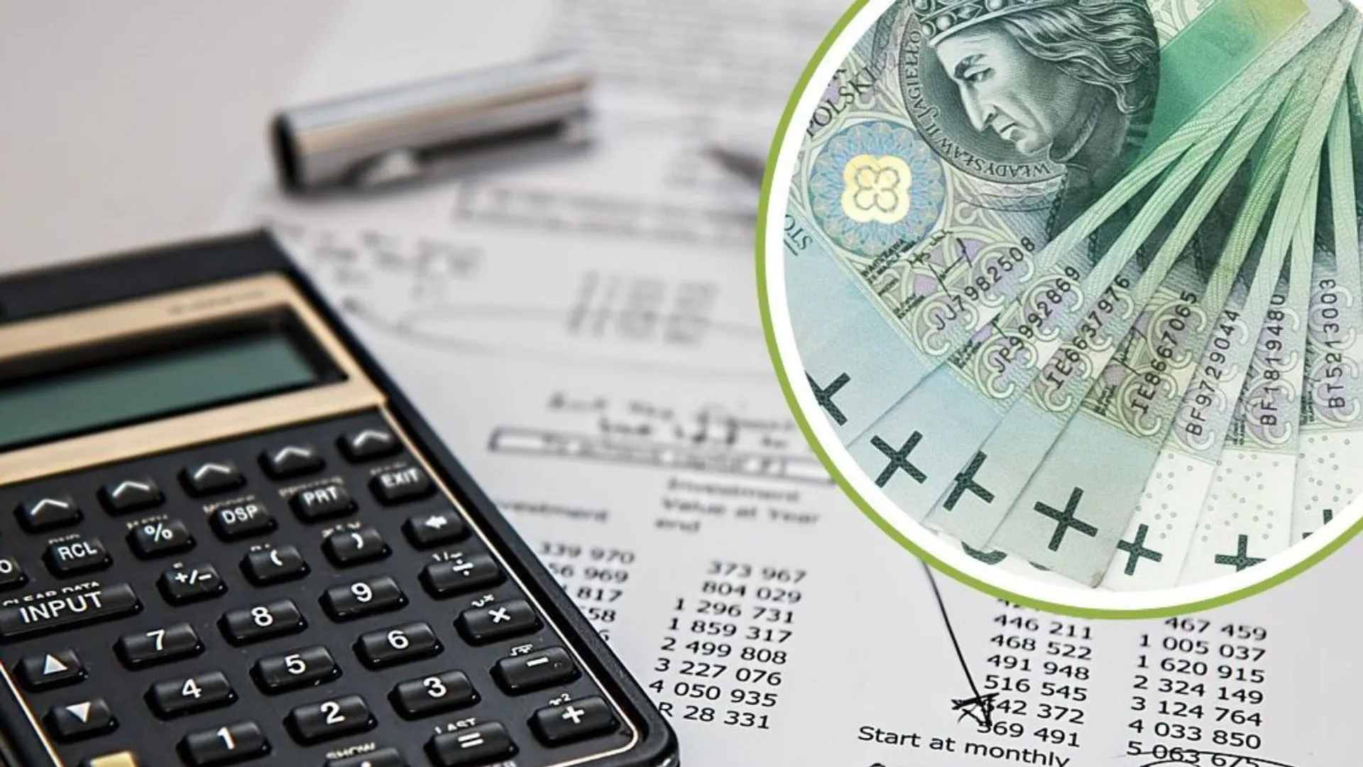 rachunki, pieniądze