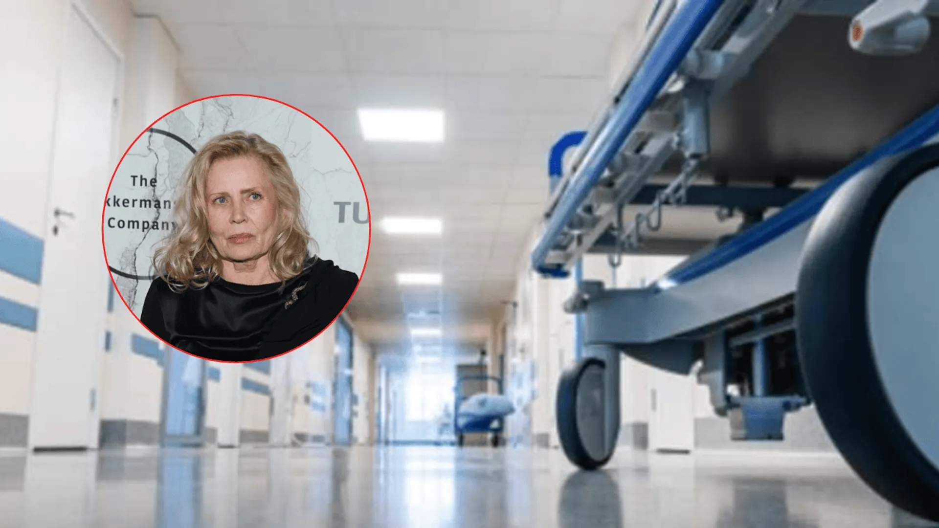 Grażyna Szapołowska w szpitalu