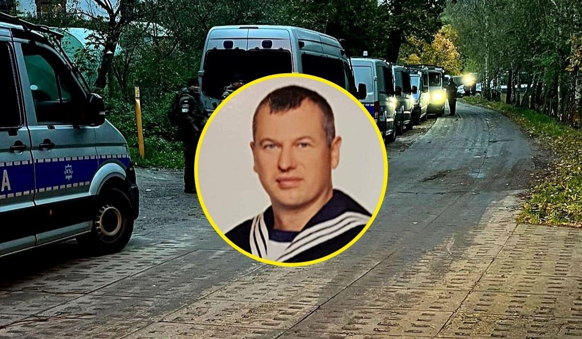 Grzegorz Borys nie wszystkim wydawał się podejrzany, fot. Facebook/Pomorska Policja