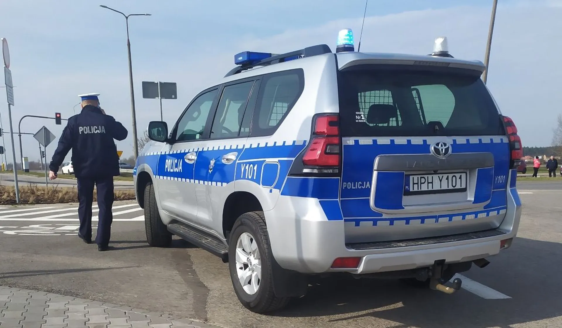 radiowóz policyjny