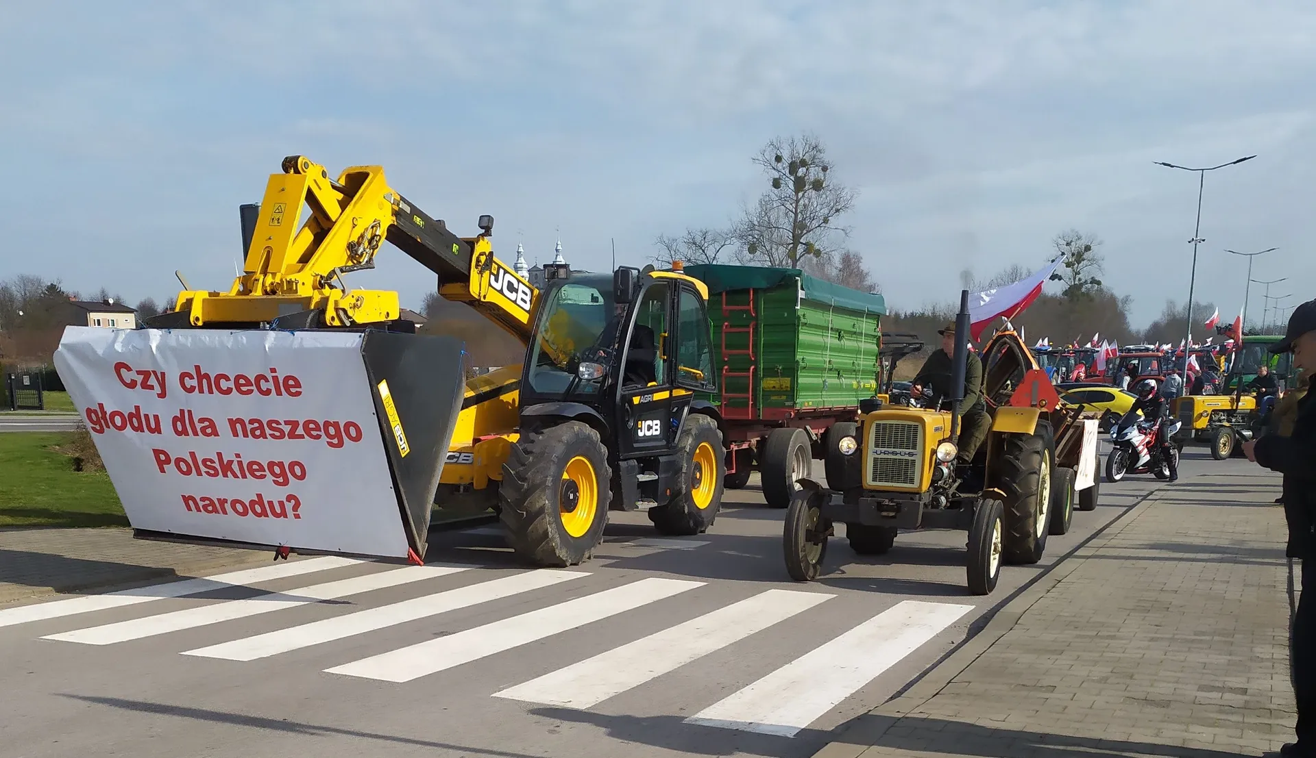 protest rolników