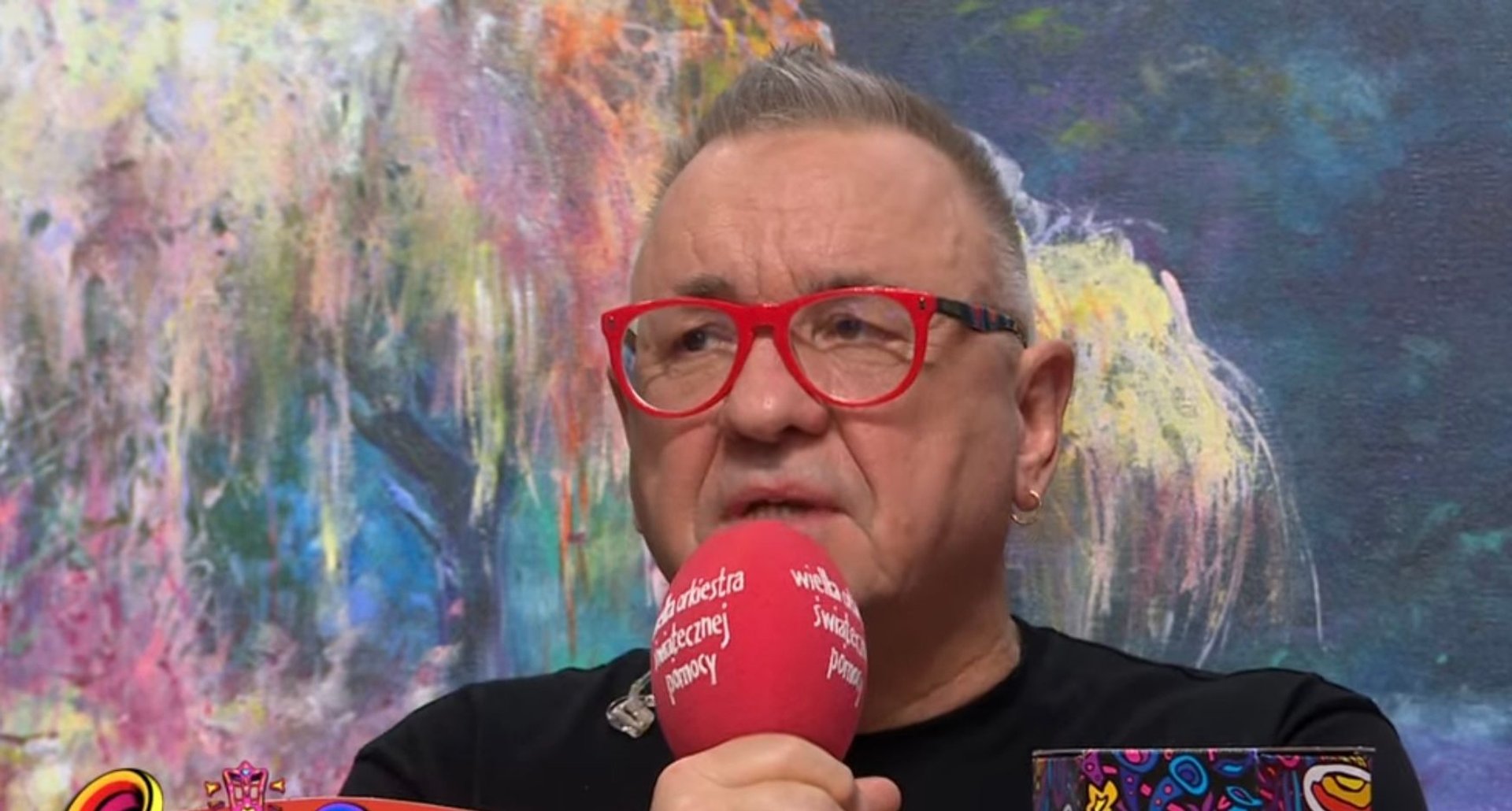 jurek oswiak wośp mikrofon