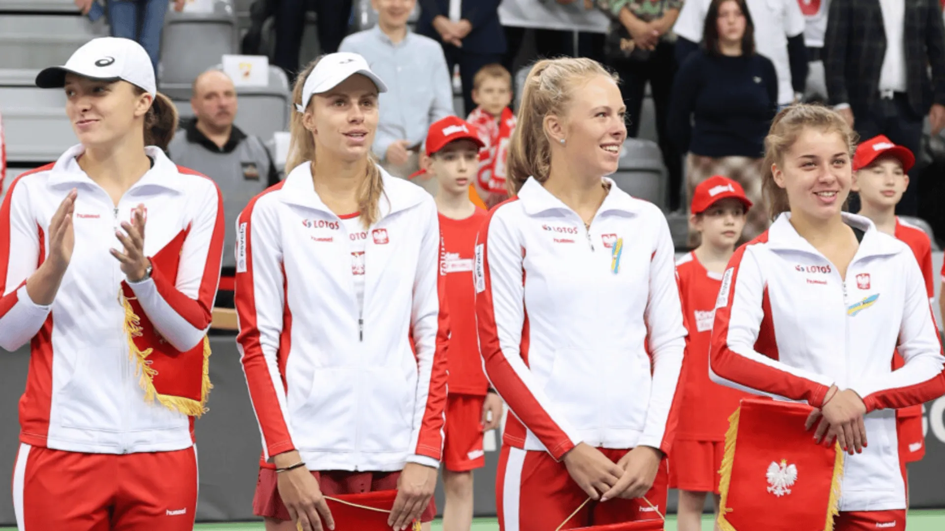  Iga Swiątek, Magda Linette, Mgdalena Frech, Maja Chwalińska