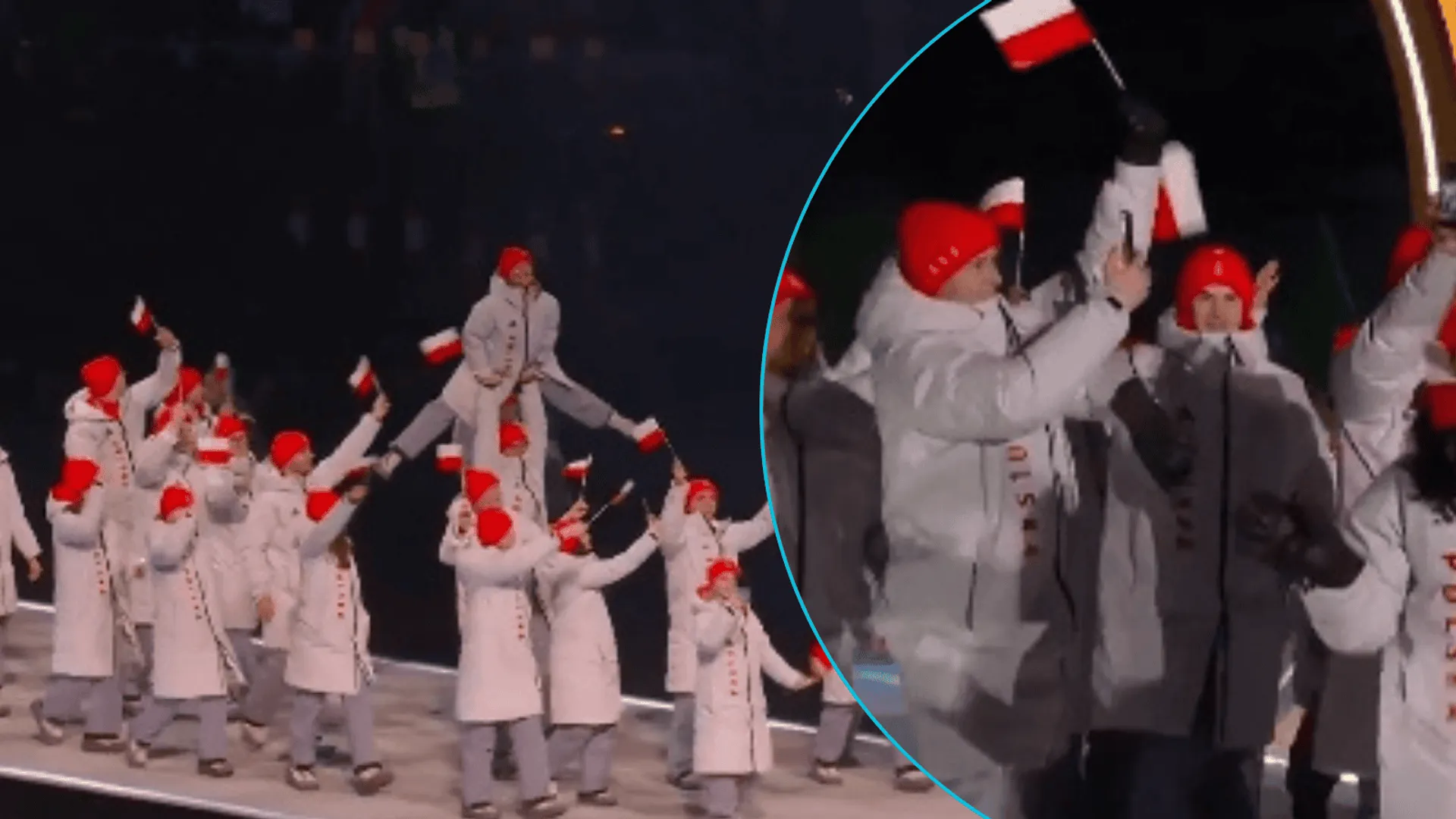 Głośno o tym, co zrobili Polacy na otwarcie IO. Te sceny przejdą do historii