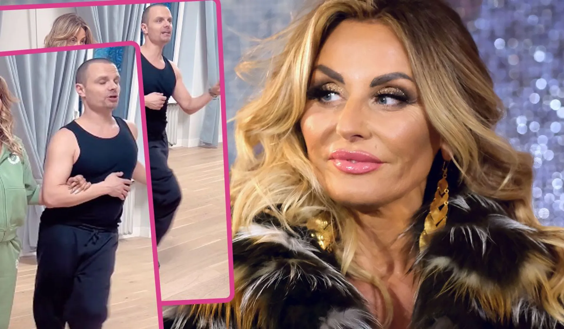 Wybudzona ze snu, zmarnowana i bez makijażu. Dagmara Kaźmierska na treningu u Hakiela. Dał jej w kość