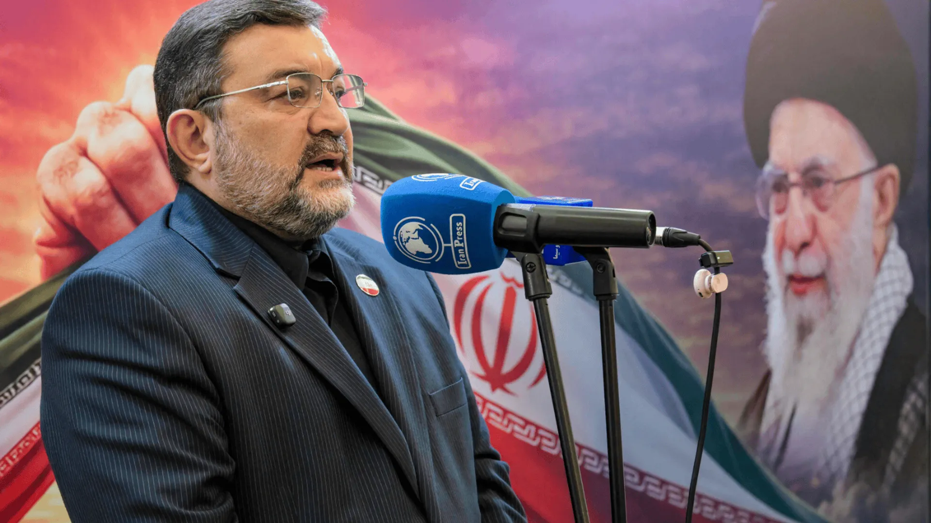 konferencja prasowa, Iran