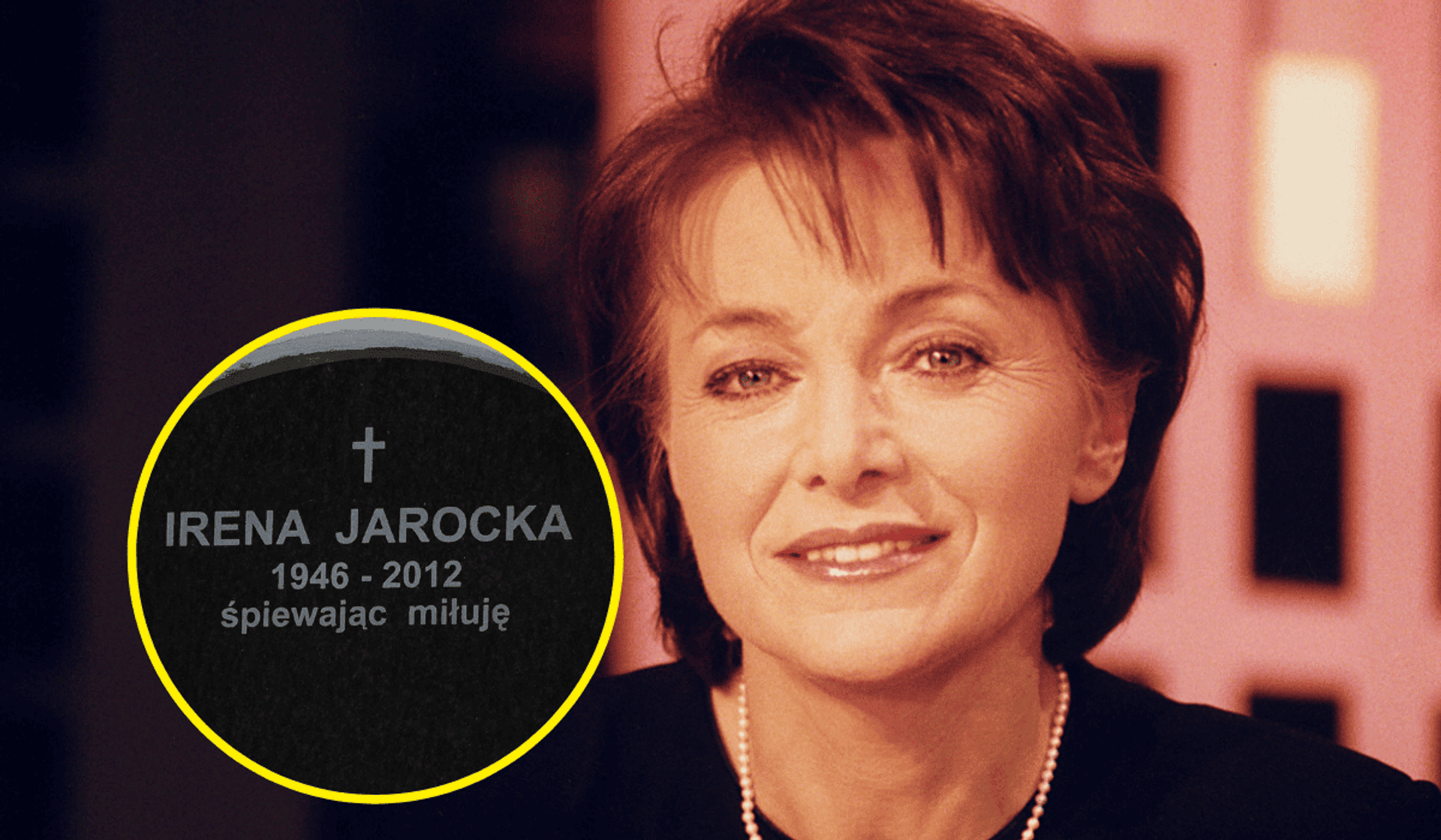 Irena Jarocka, grób