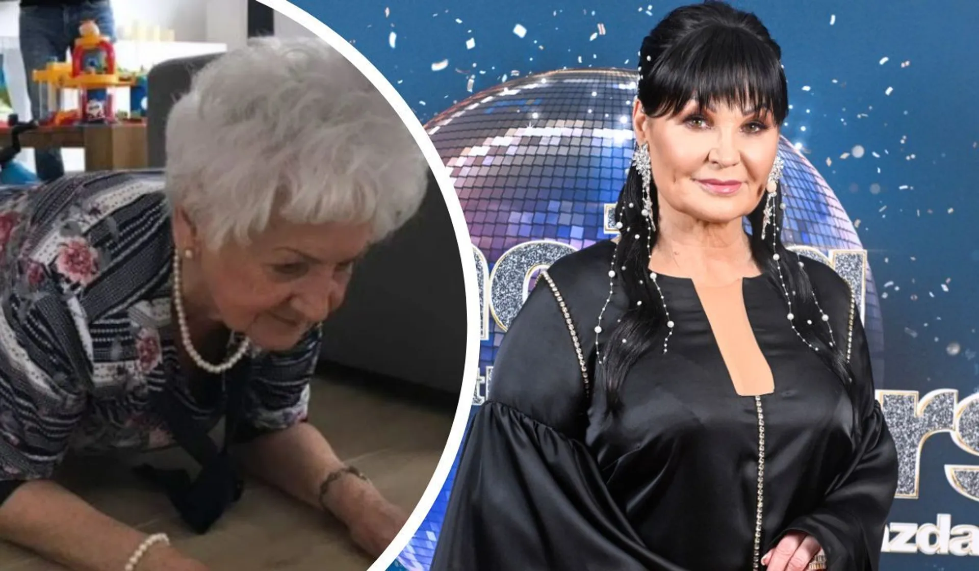 Iwona Pavović oraz jej mama Zenobia