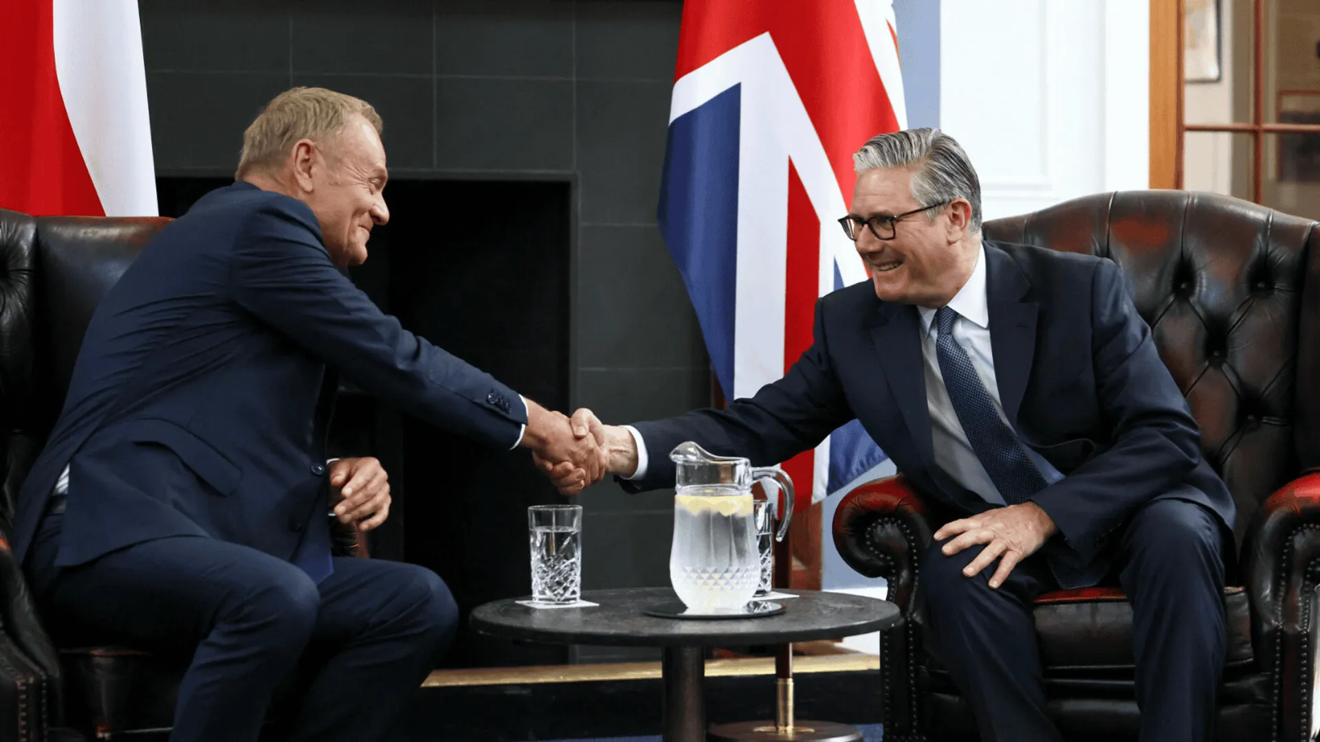 Tusk, Starmer, Polska, Wielka Brytania, traktat