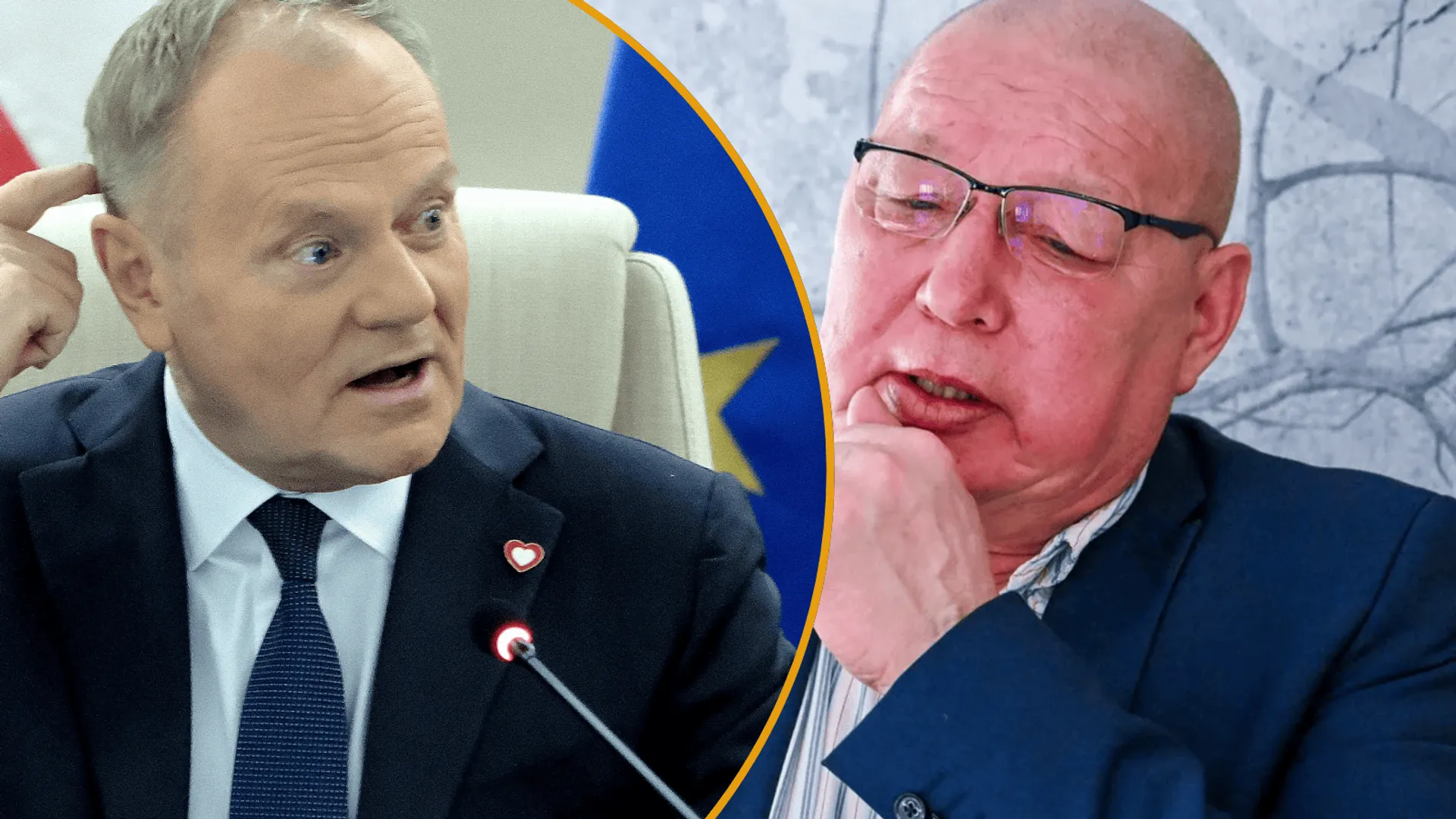 Jackowski i Donald Tusk