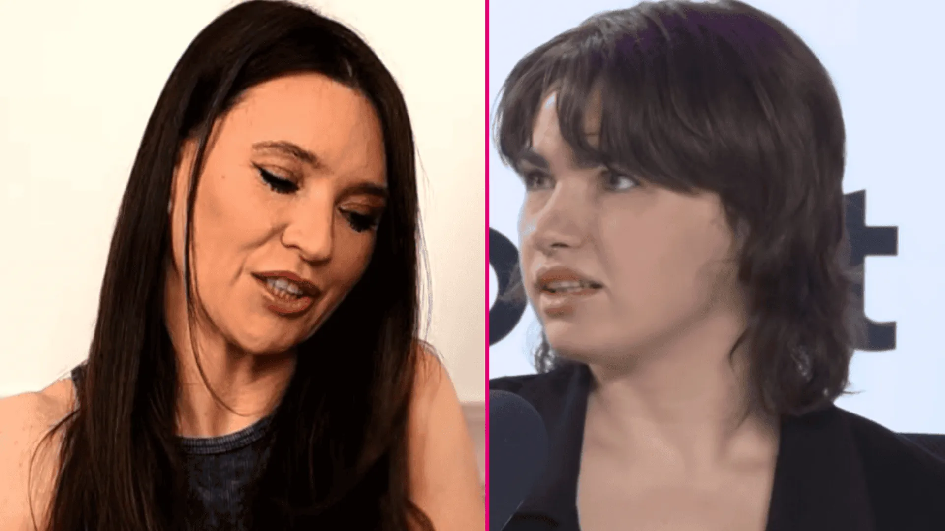 Janja Lesar i Julia Walczak udzielają wywiadu