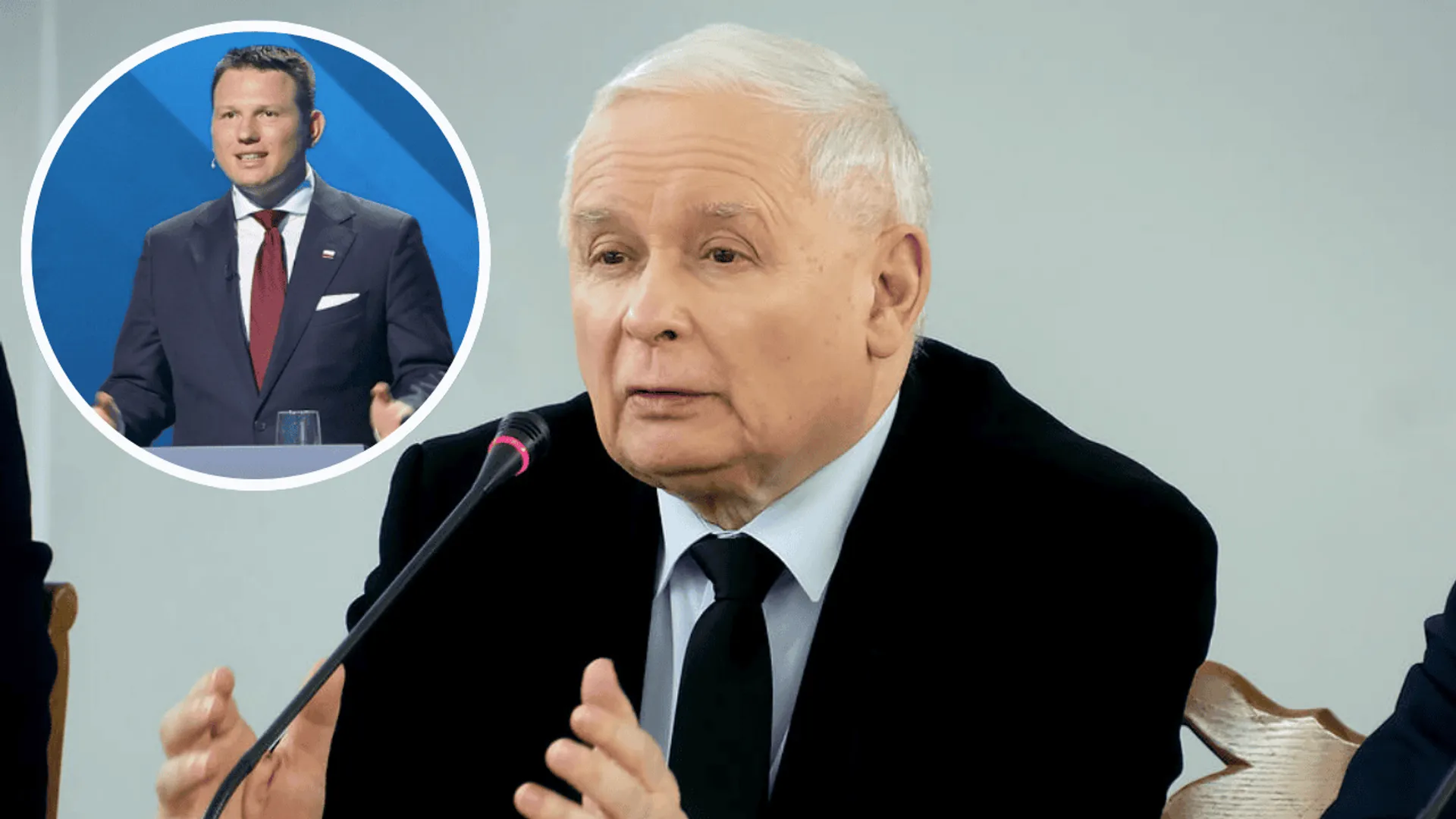 Jarosław Kaczyński, Sławomir Mentzen