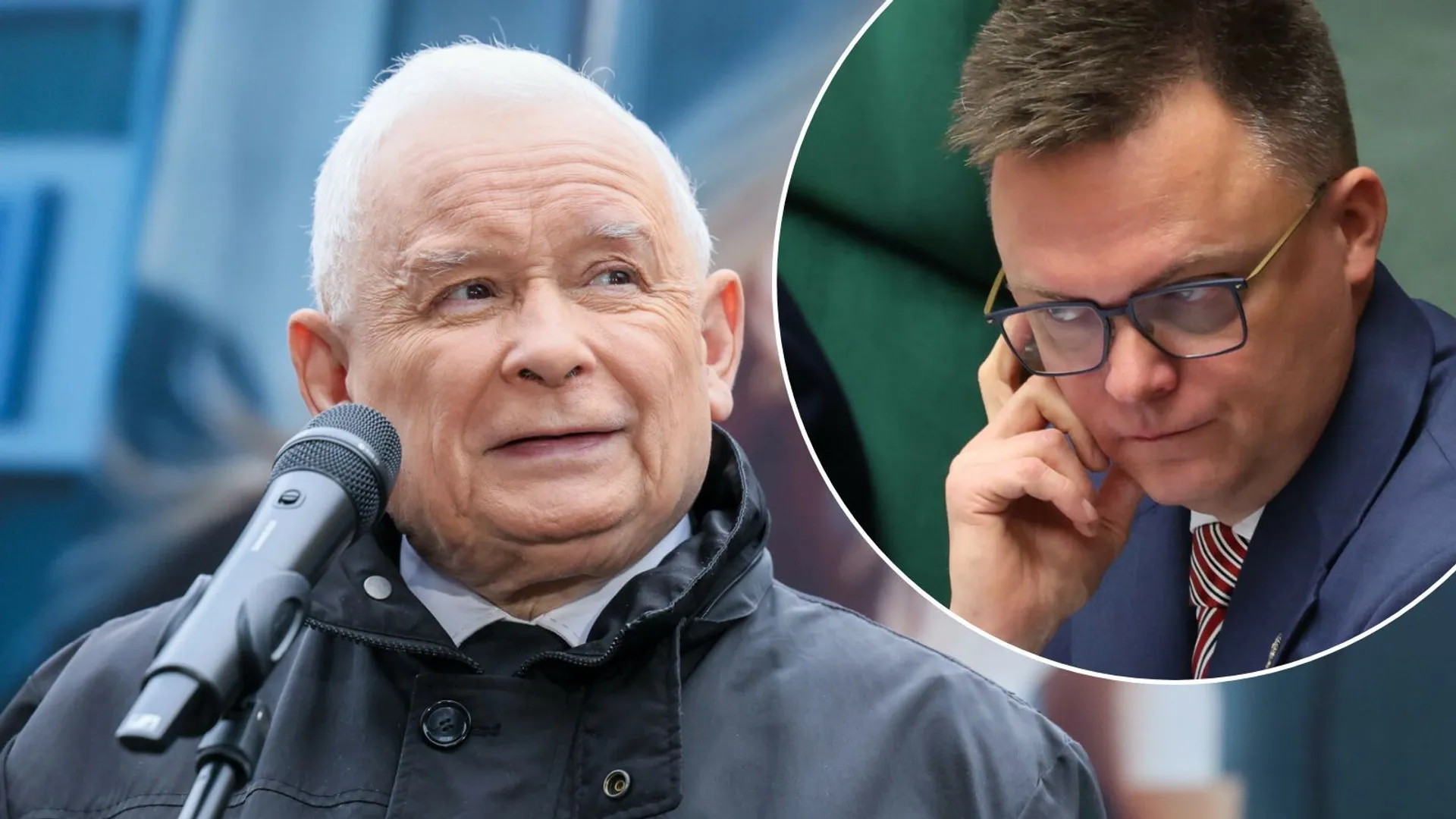 Jarosław Kaczyński, Szymon Hołownia