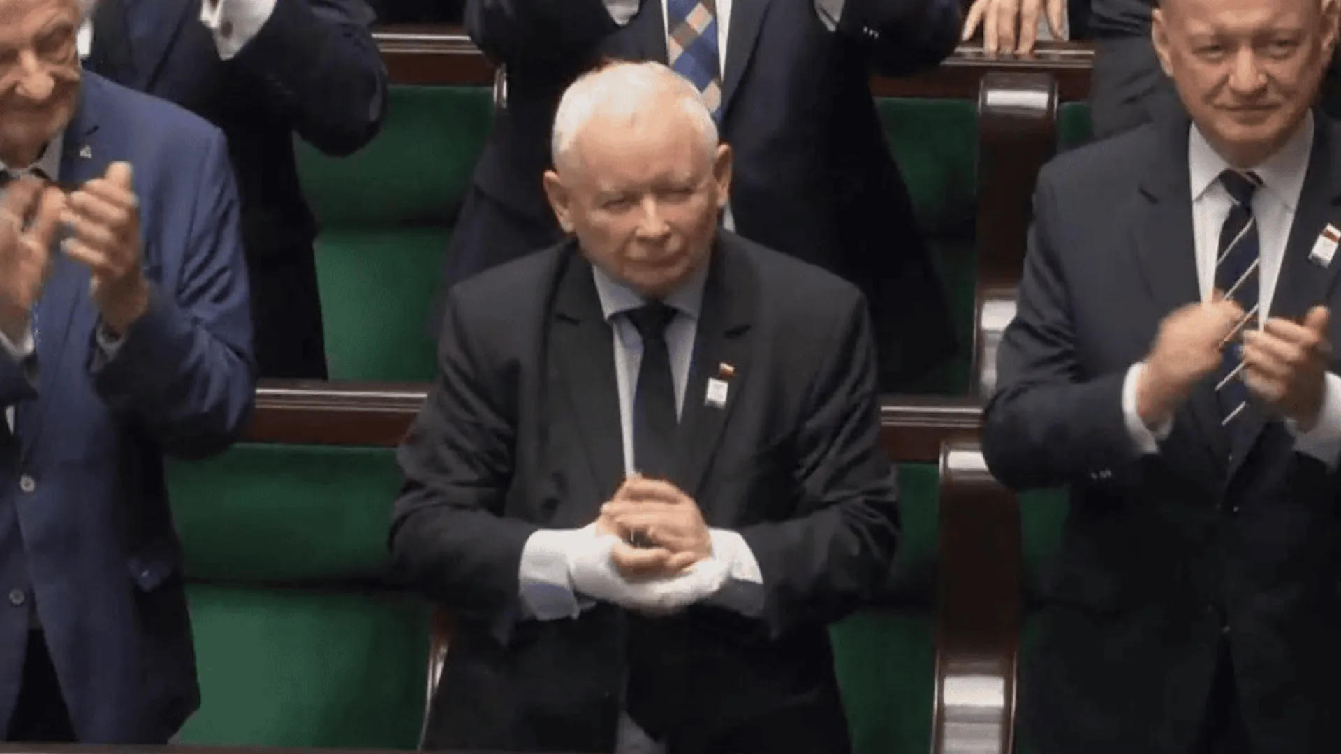 Jarosław Kaczyński w Sejmie