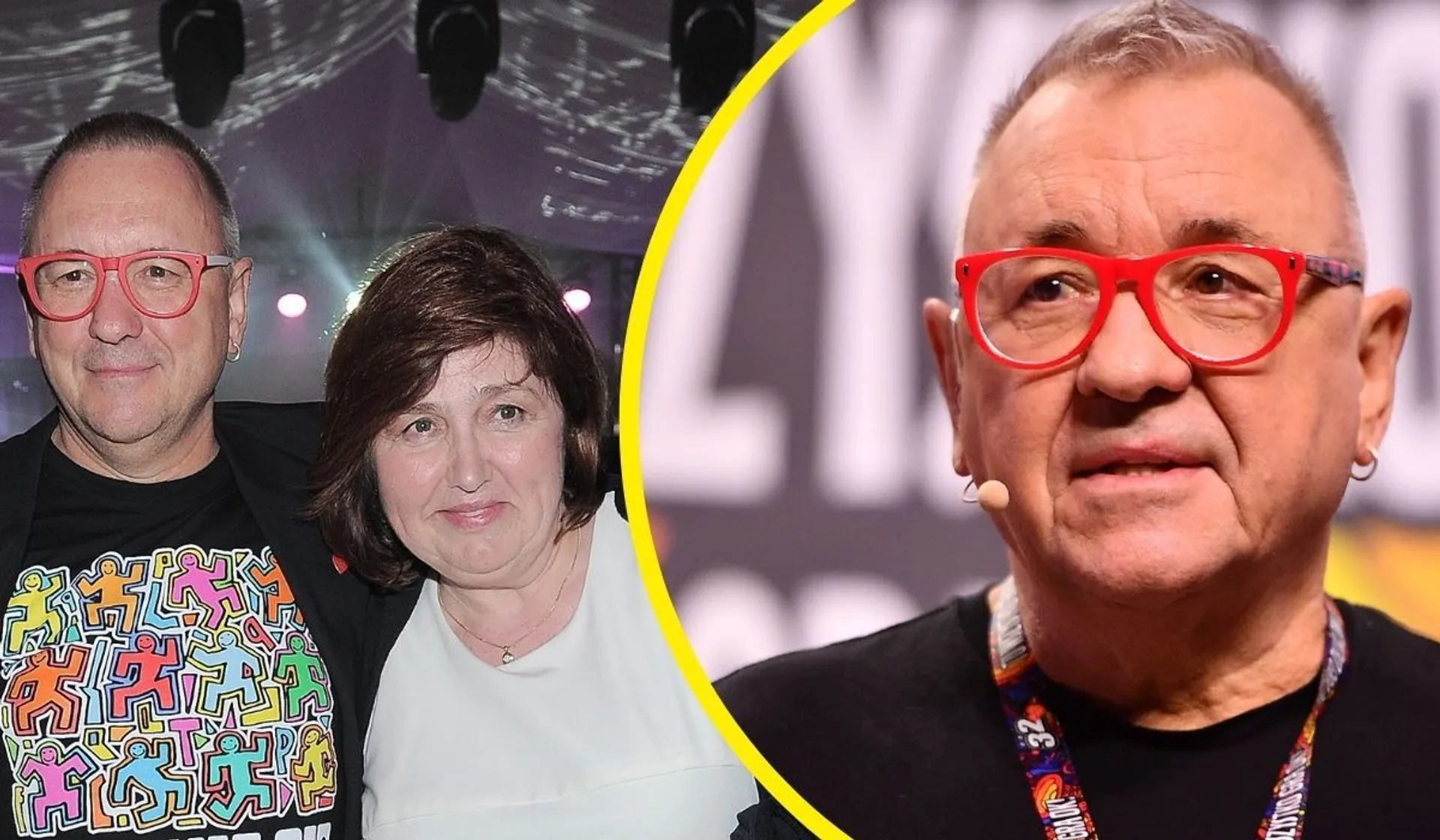 Jerzy Owsiak naprawdę zrobił to własnej żonie, fot. KAPiF