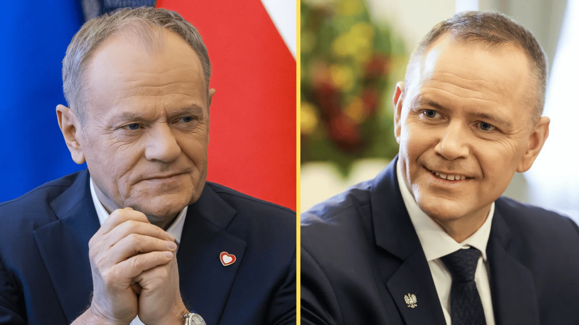Donald Tusk, Karol Nawrocki