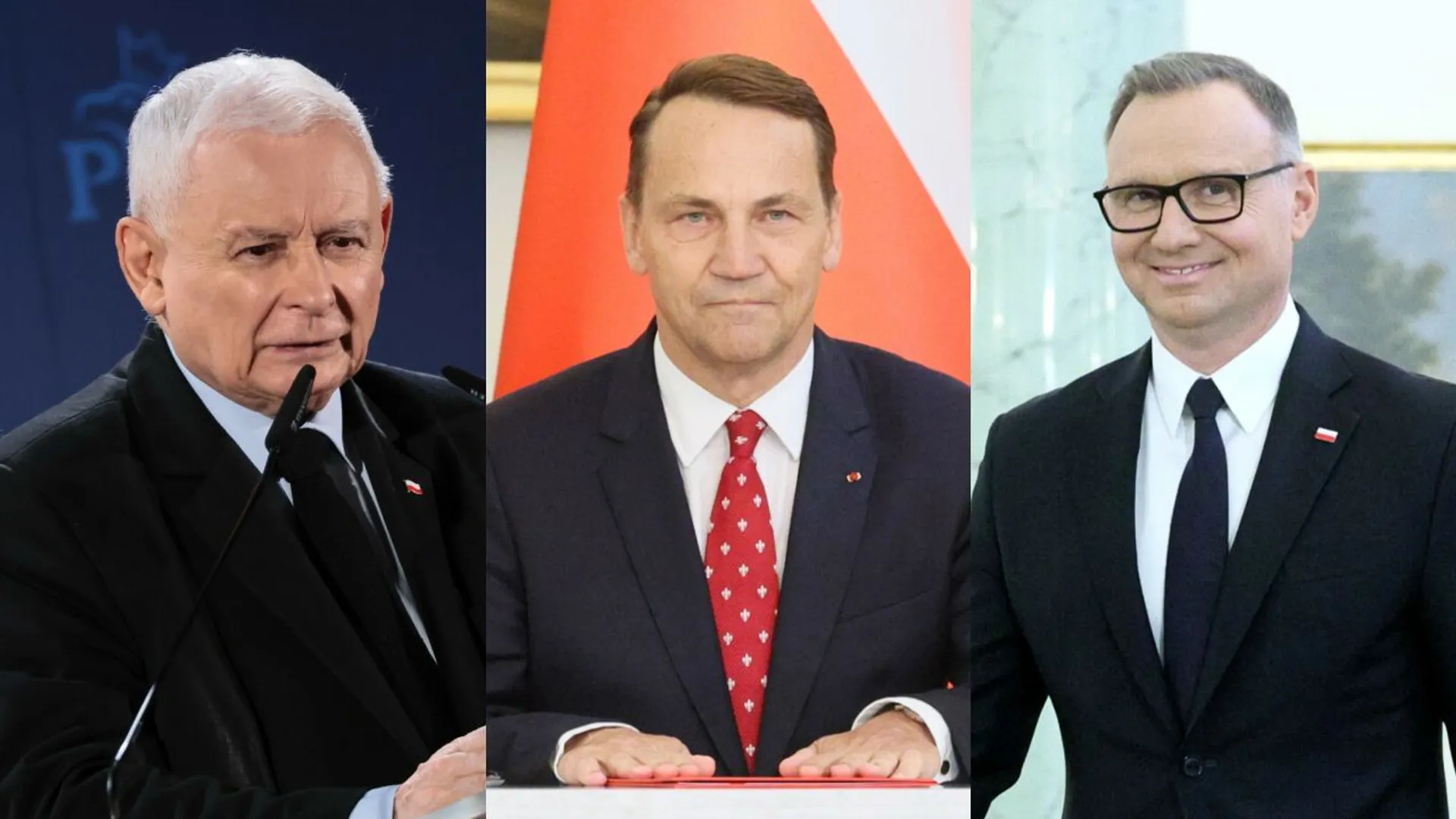 Kaczyński, Sikorski, Duda
