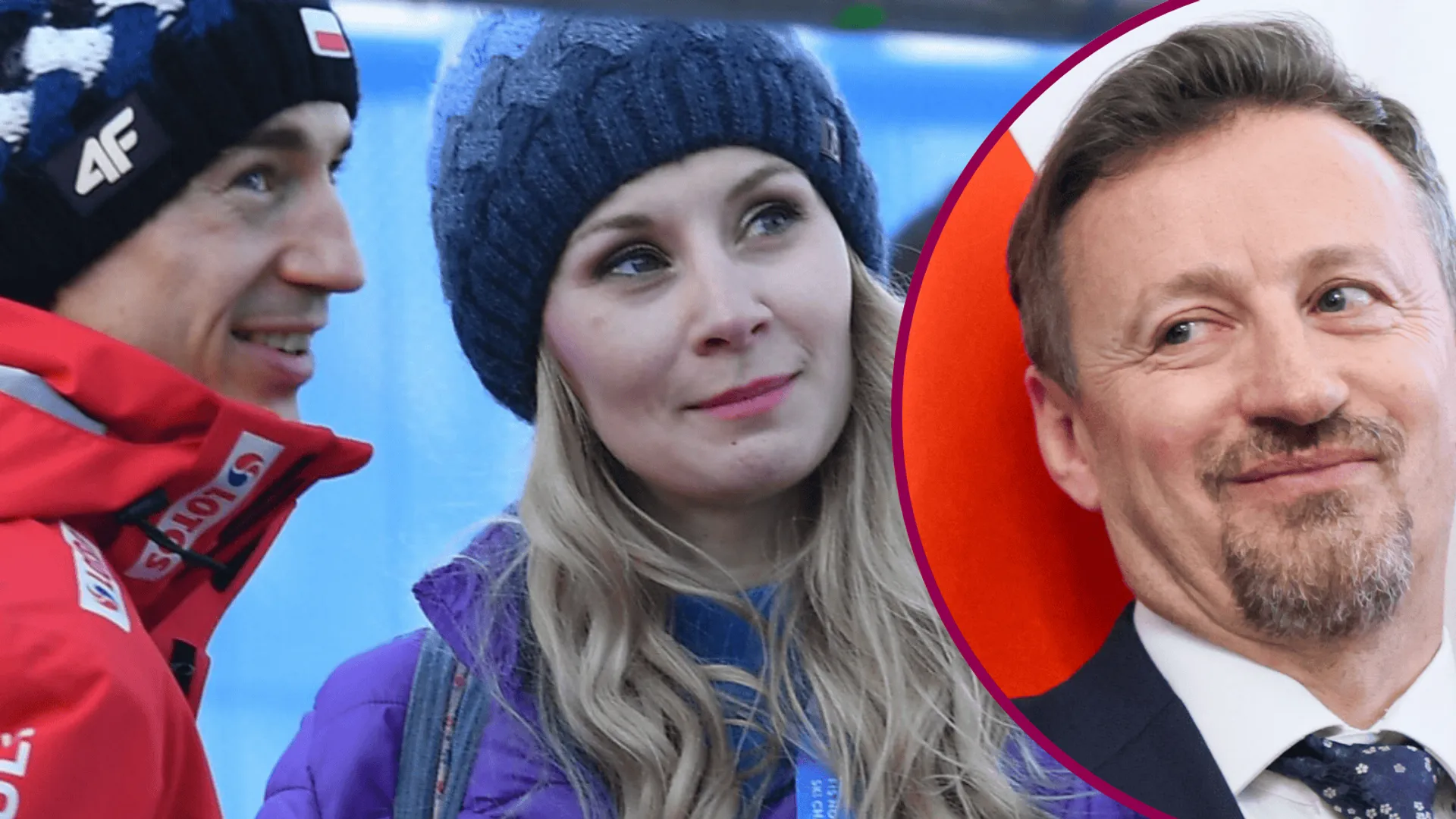 Kamil Stoch, Ewa Bilan-Stoch, Adam Małysz