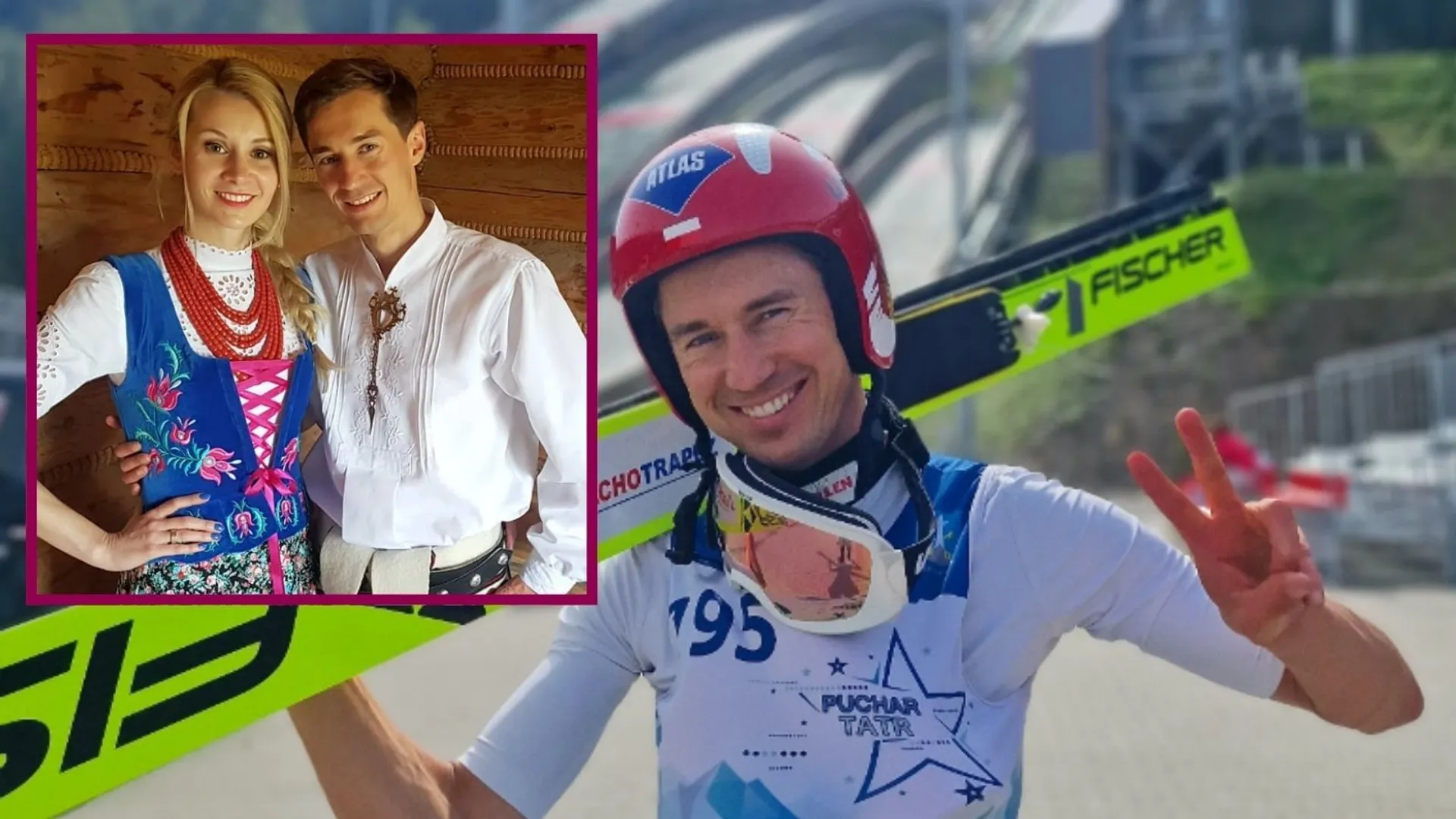 Kamil Stoch i Ewa Bilan-Stoch