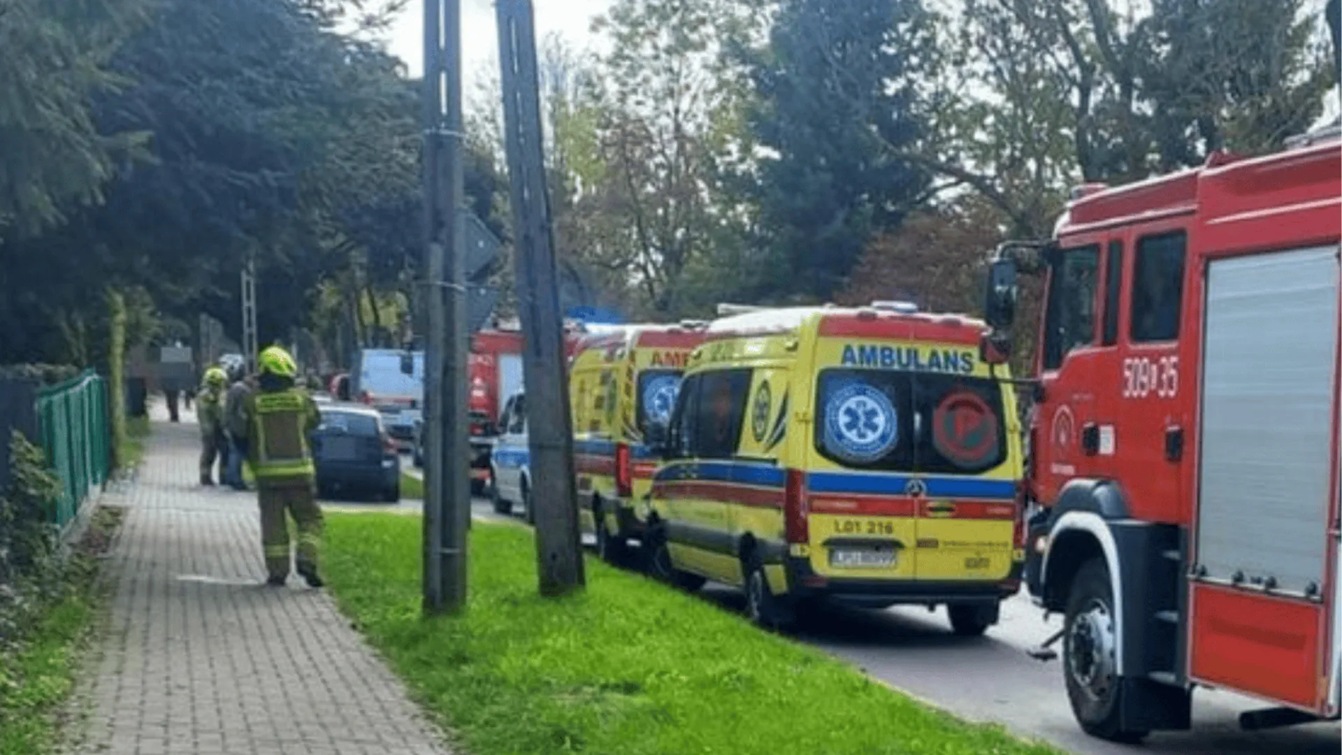 Karetka, straż pożarna