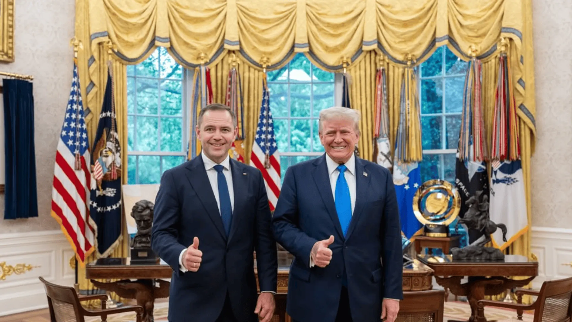 Karol Nawrocki, Donald Trump