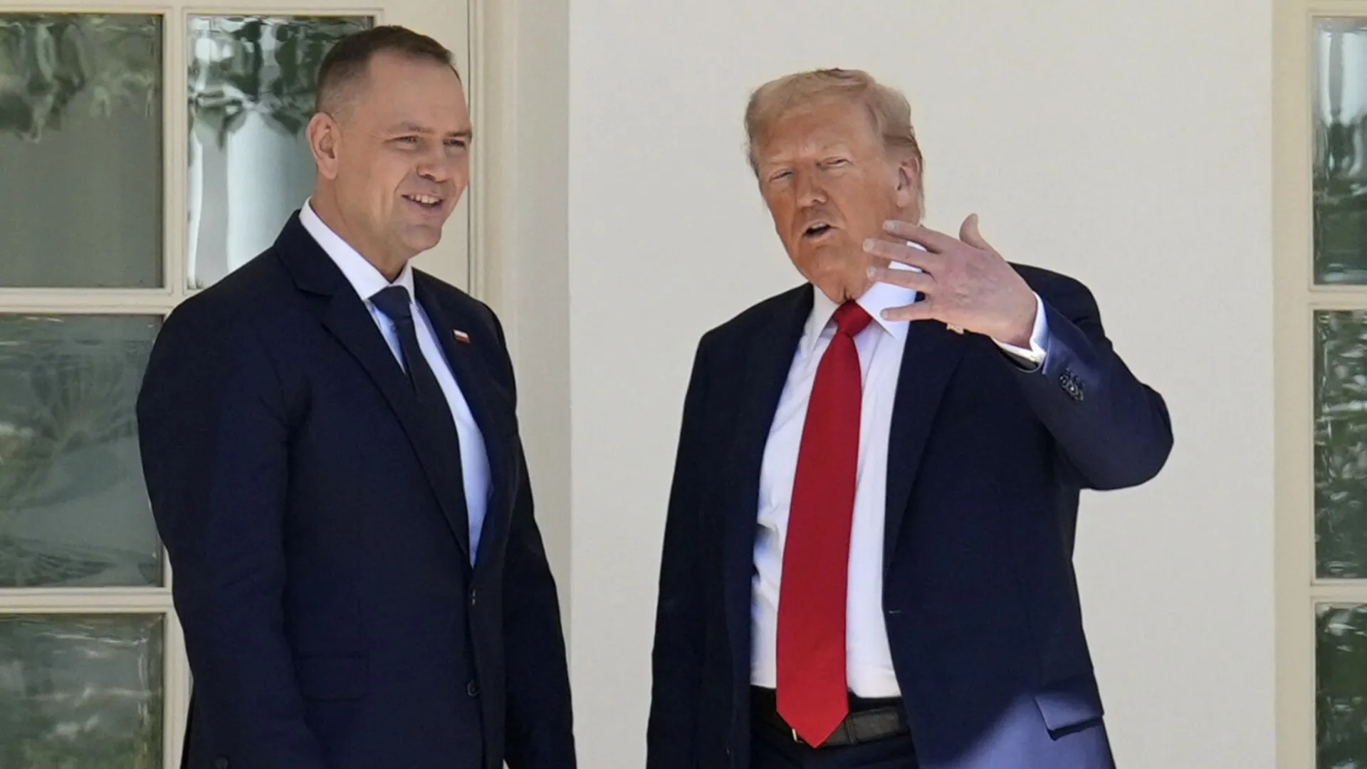 Karol Nawrocki, Donald Trump