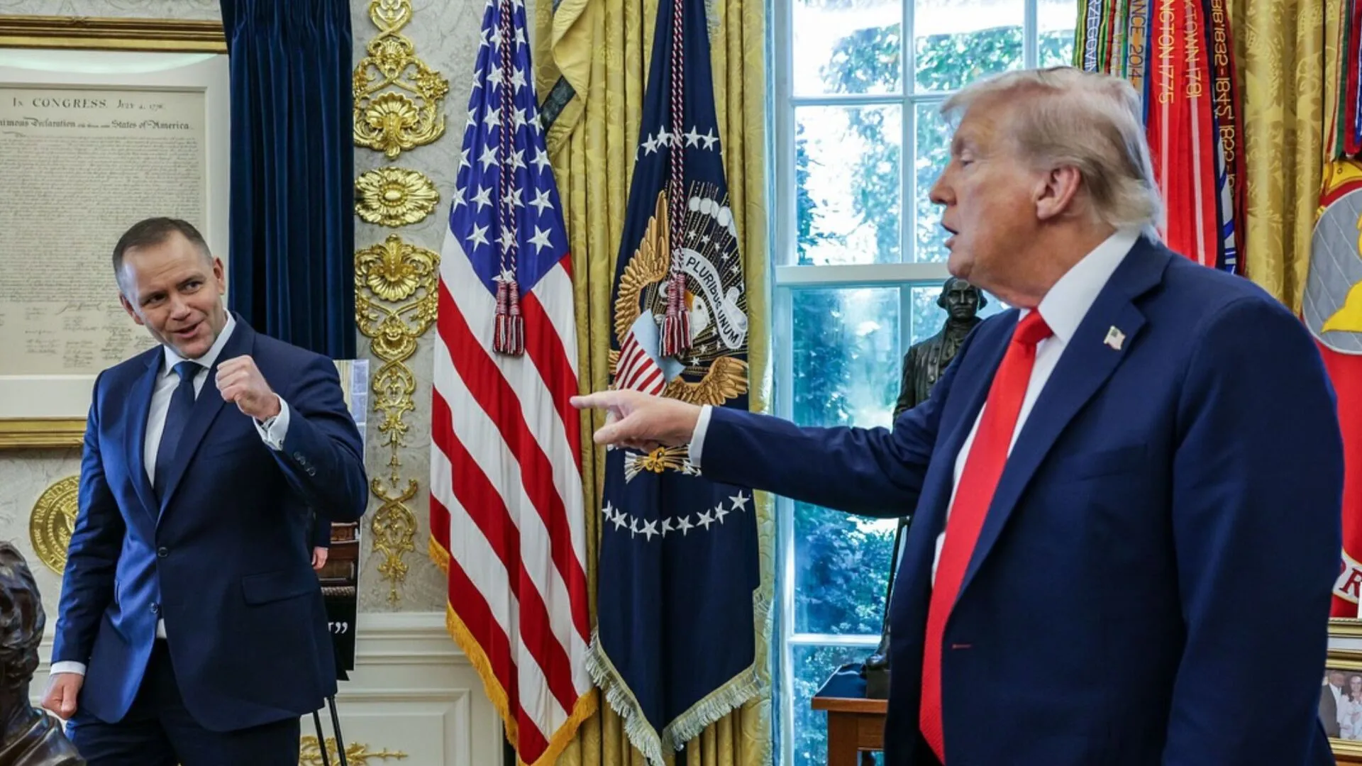Karol Nawrocki, Donald Trump