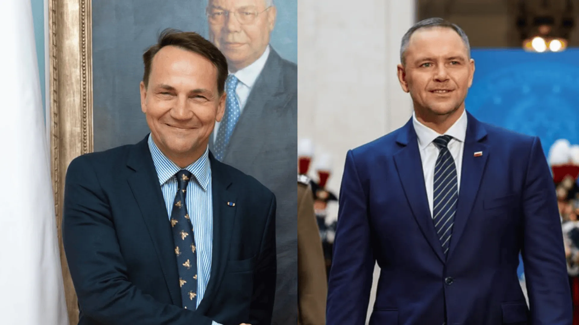 Karol Nawrocki, Radosław Sikorski