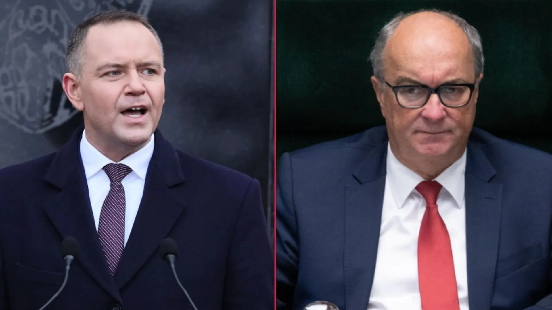 Karol Nawrocki, Włodzimierz Czarzasty 