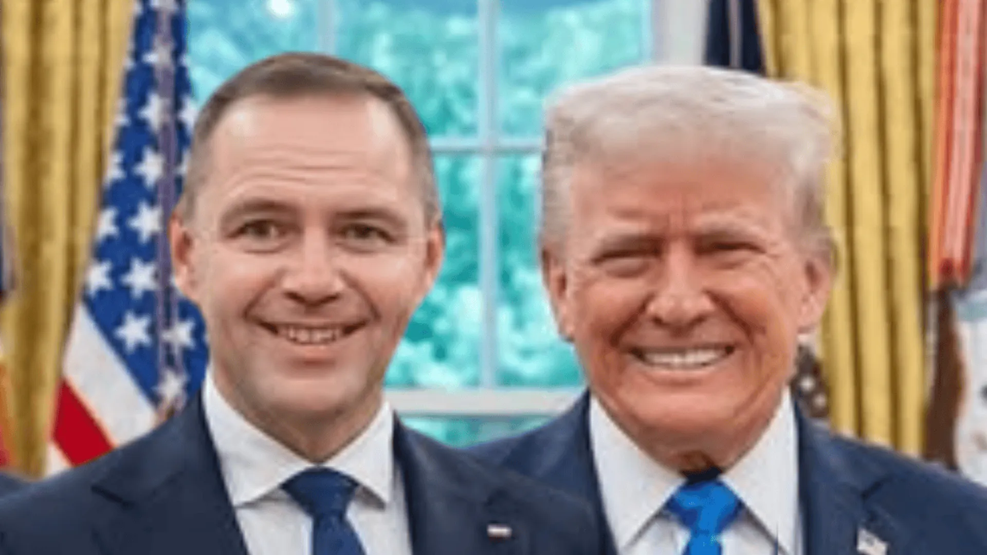 Karol Nawrocki i Donald Trump