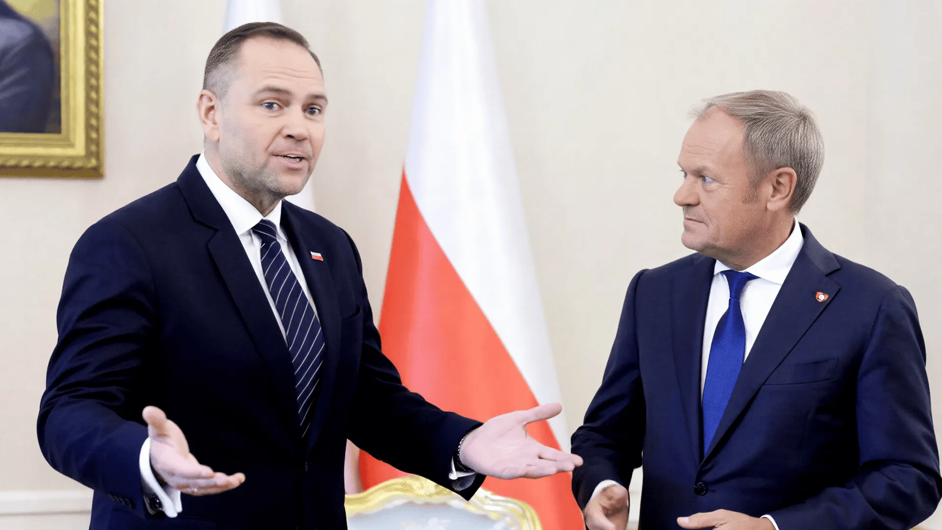 Karol Nawrocki i Donald Tusk