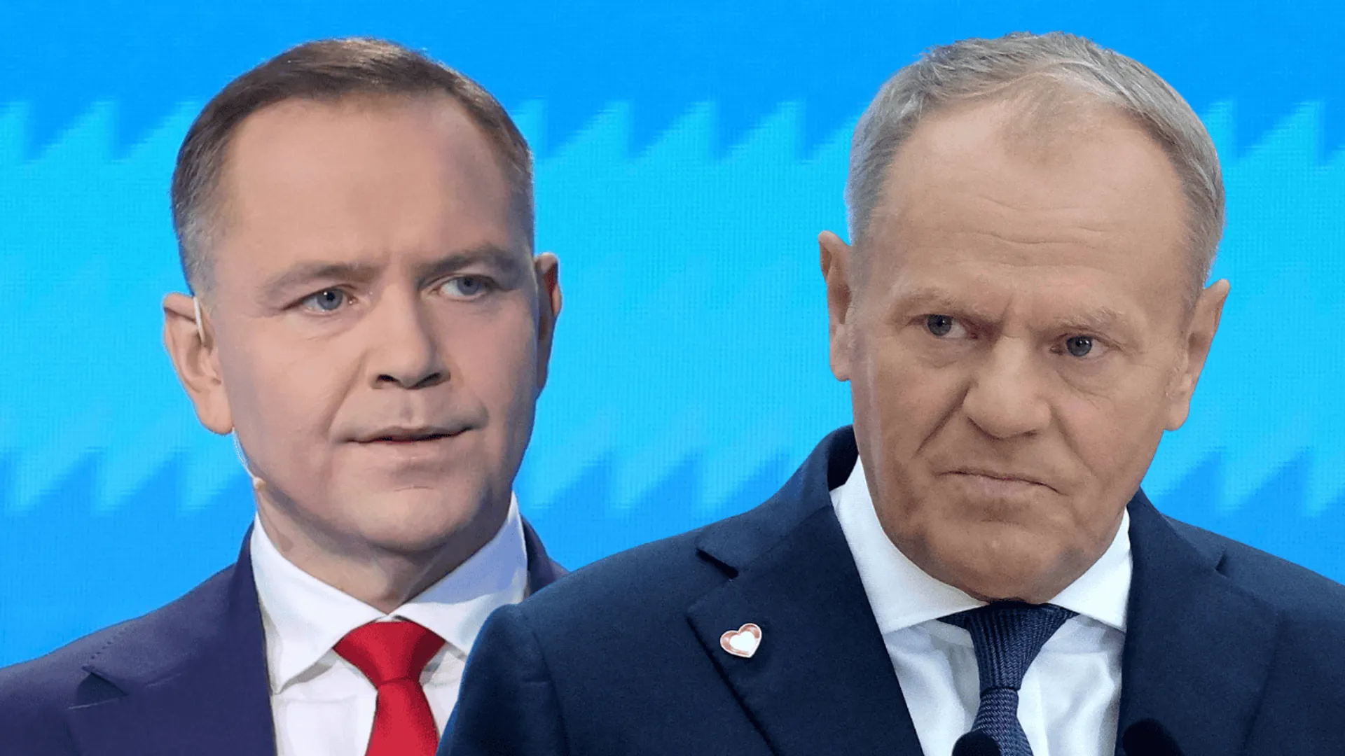 Karol Nawrocki i Donald Tusk