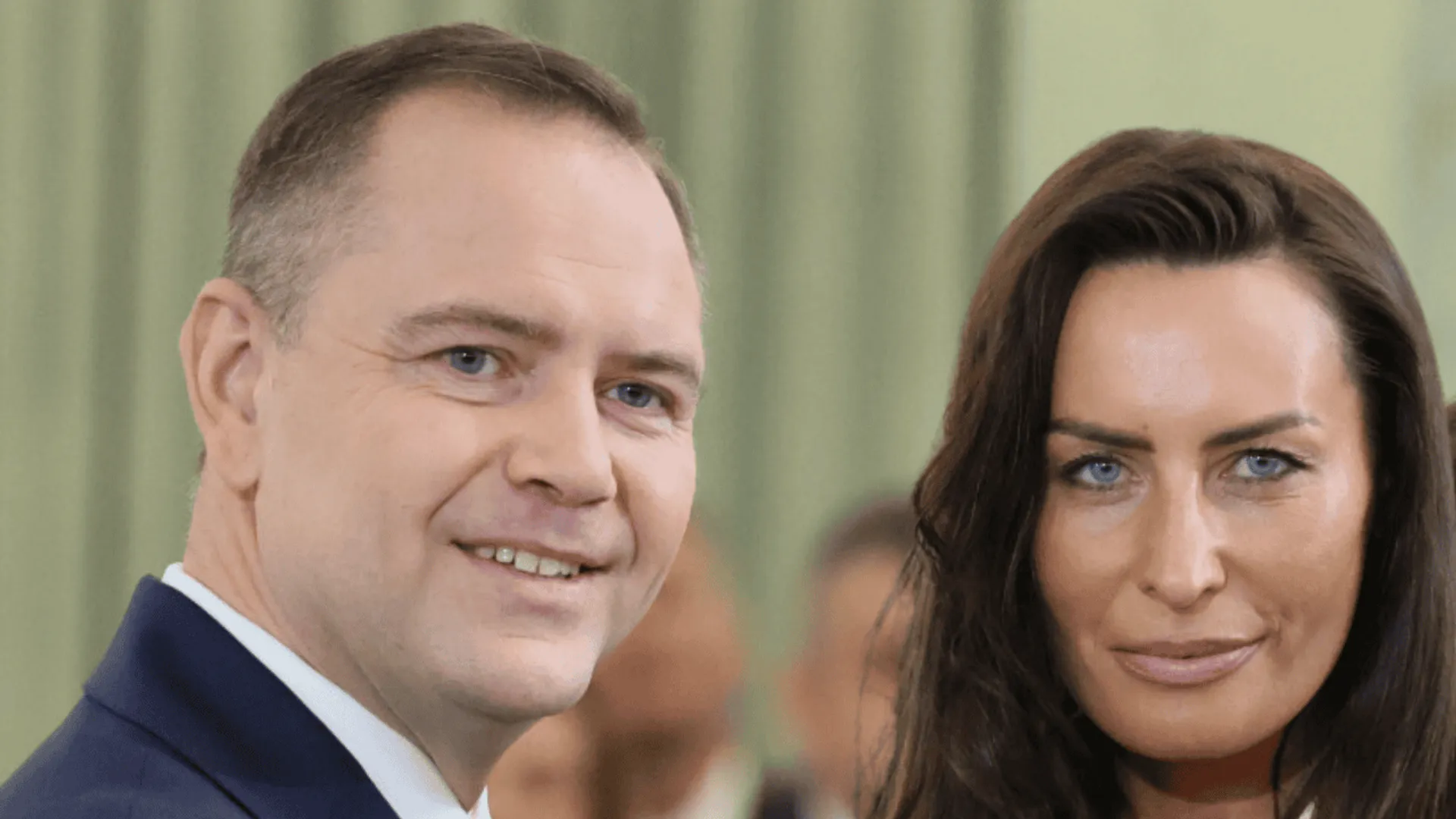 Karol Nawrocki i Magdalena Hajduk