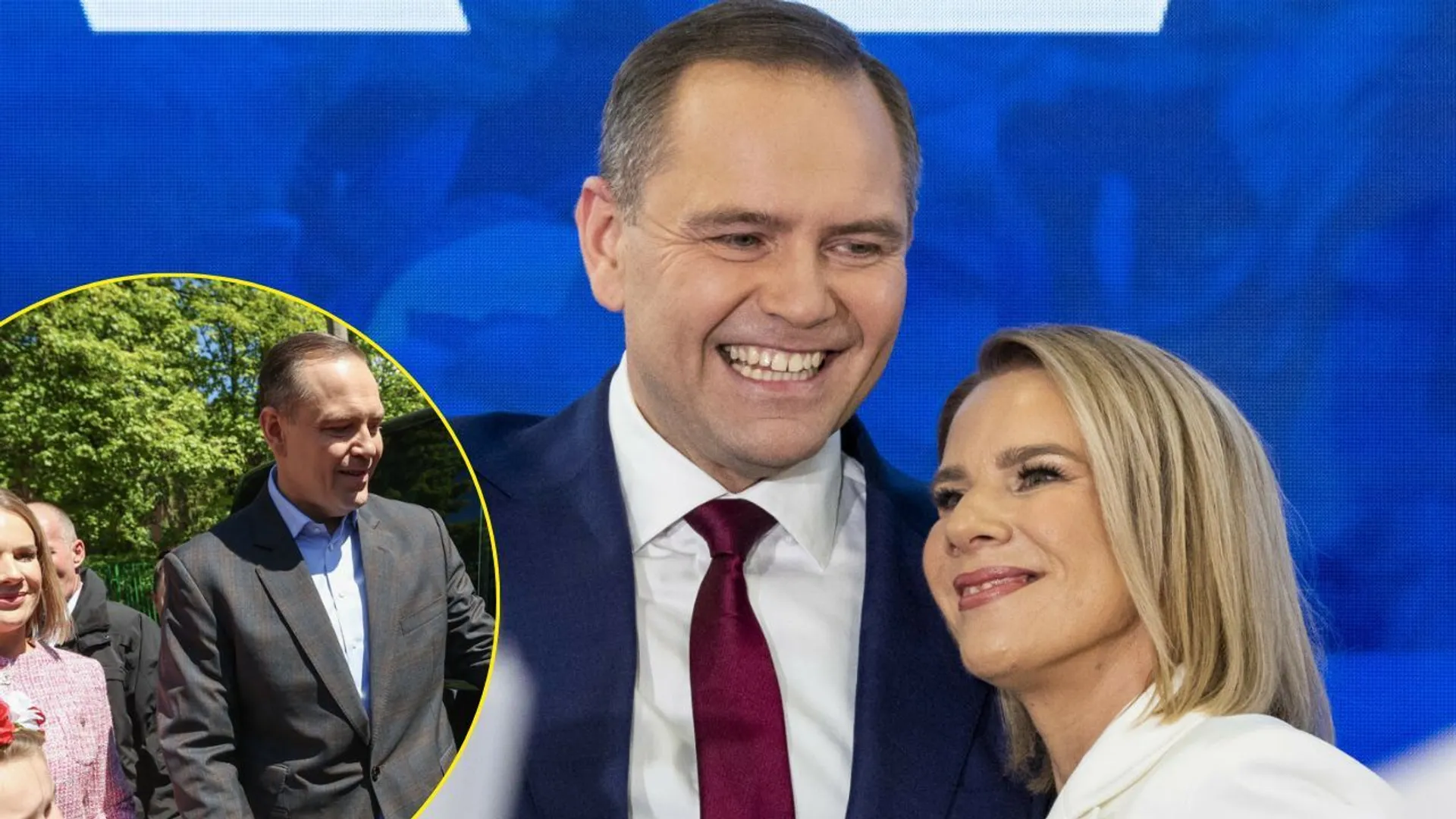 Karol Nawrocki i Marta Nawrocka