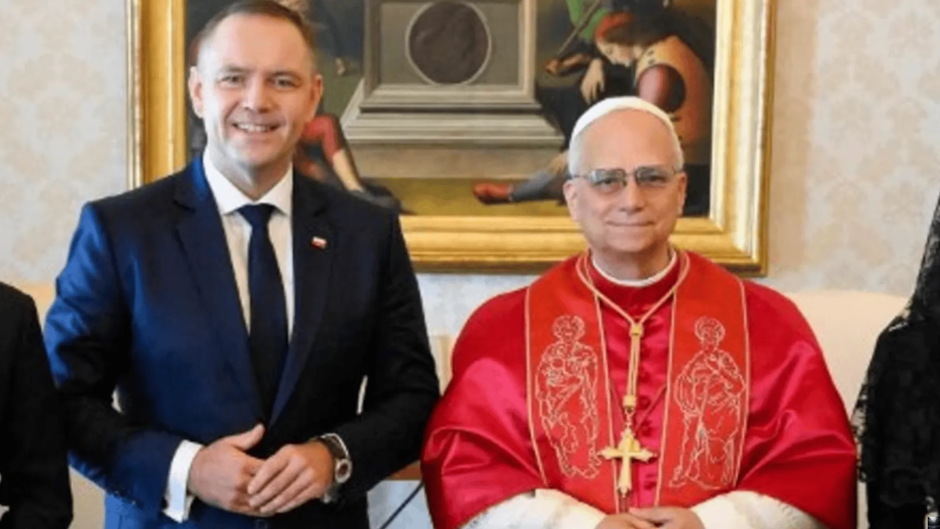 Karol Nawrocki i Papież