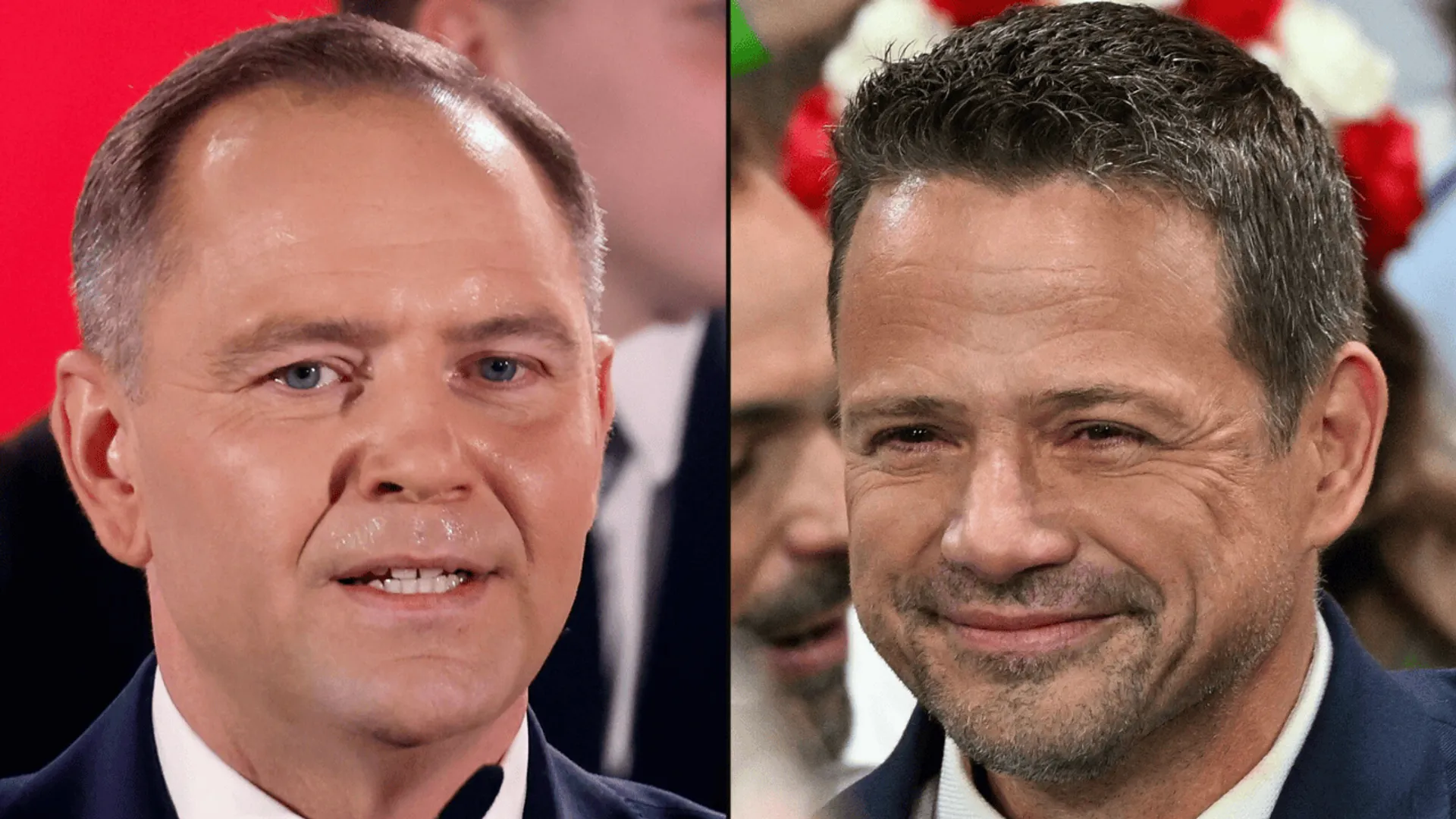 Karol Nawrocki i Rafał Trzaskowski