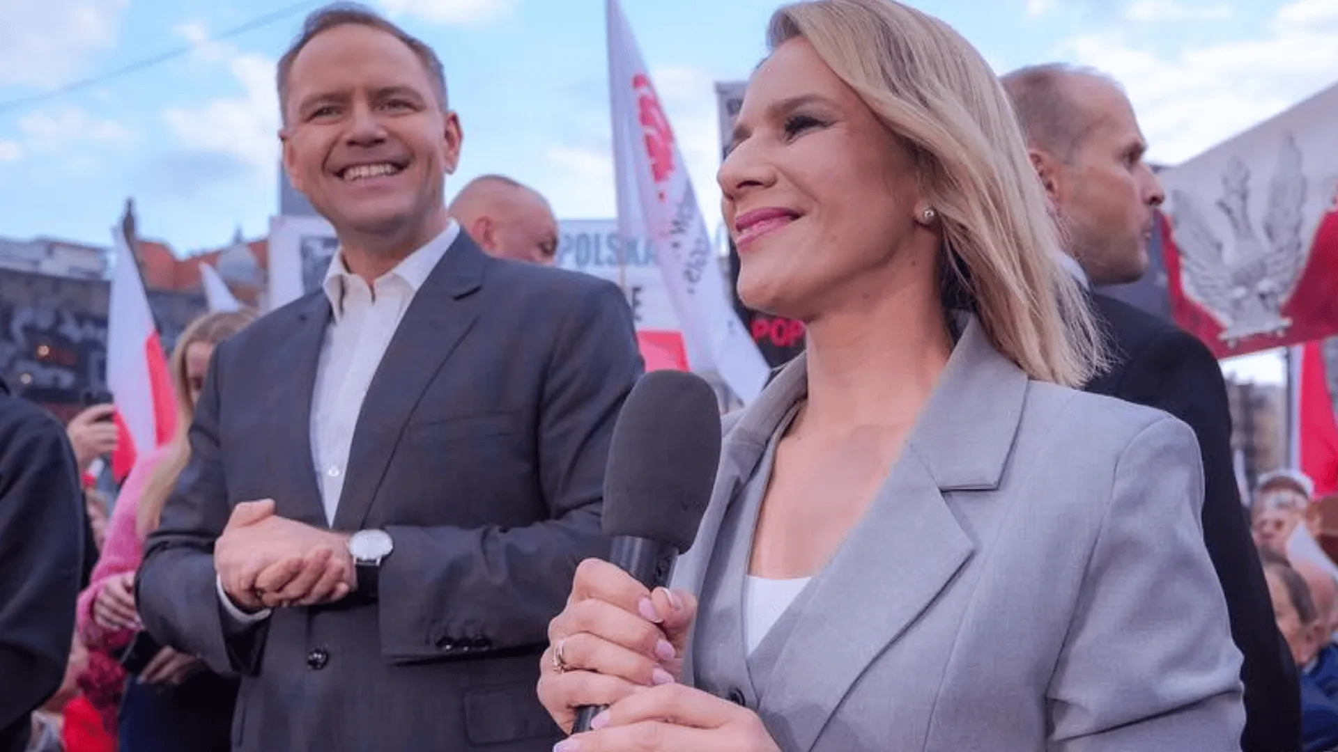 Karol Nawrocki i Marta Nawrocka