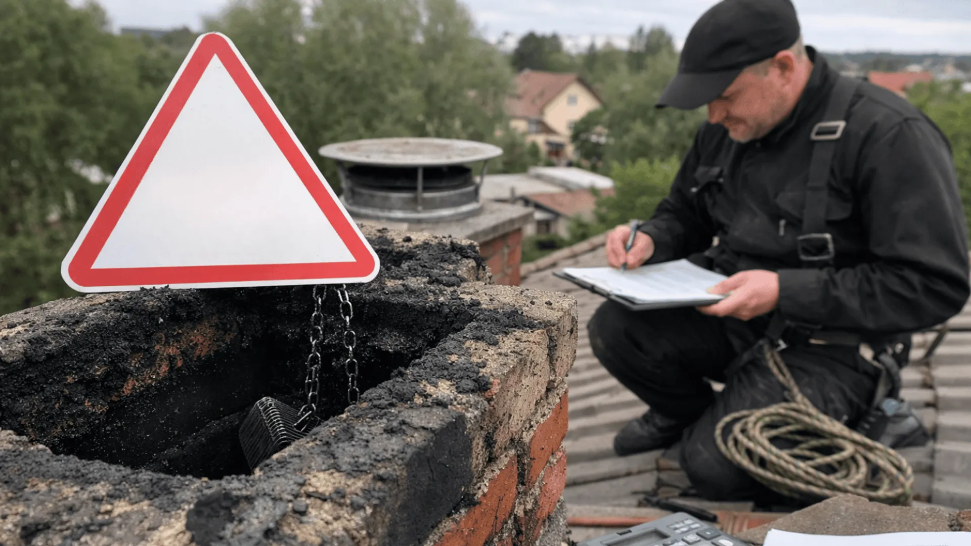 Kary do 5000 zł. za niedopełnienie obowiązków z kominem fot. Gemini